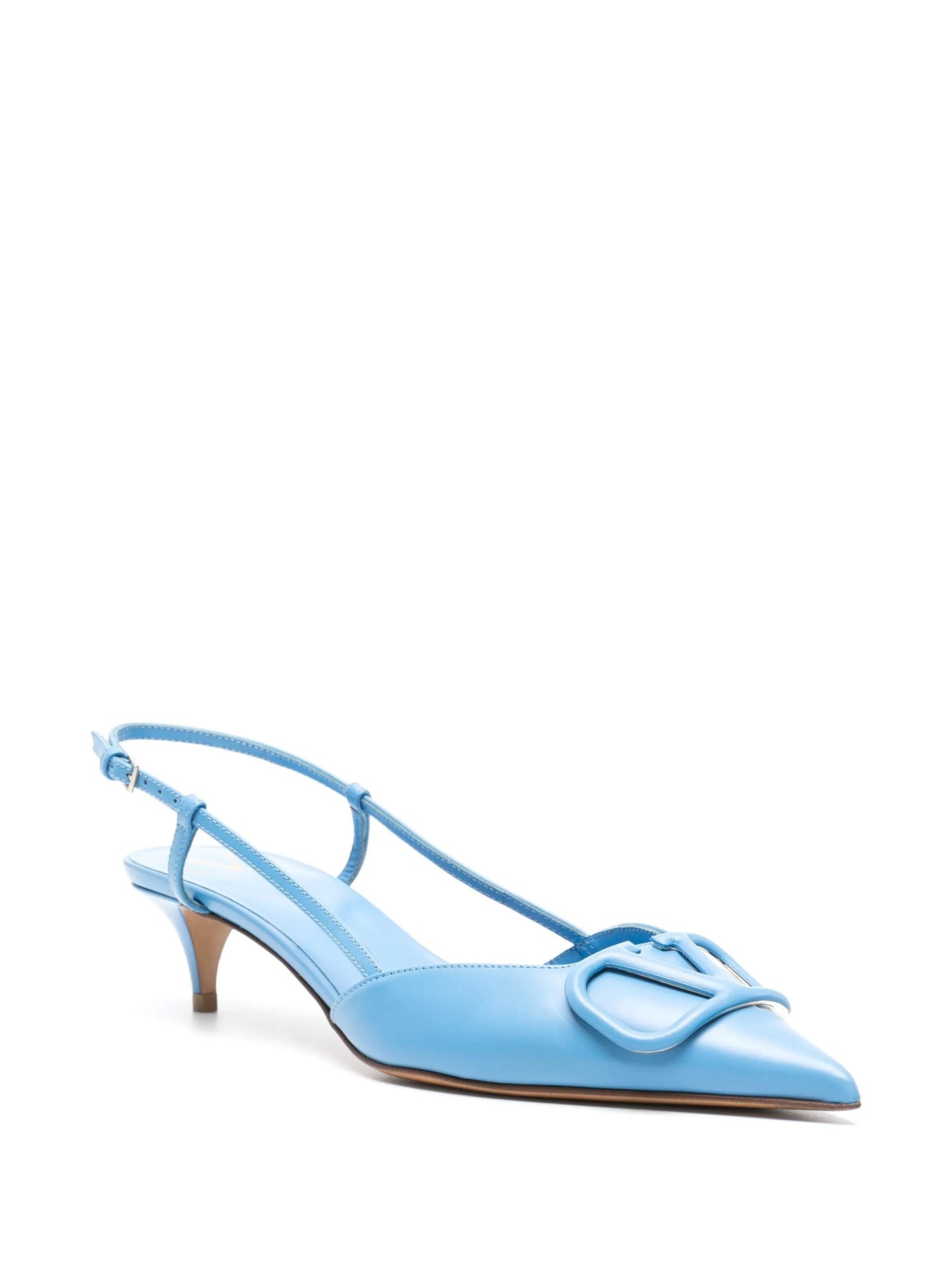 40mm VLogo Signature slingback pumps