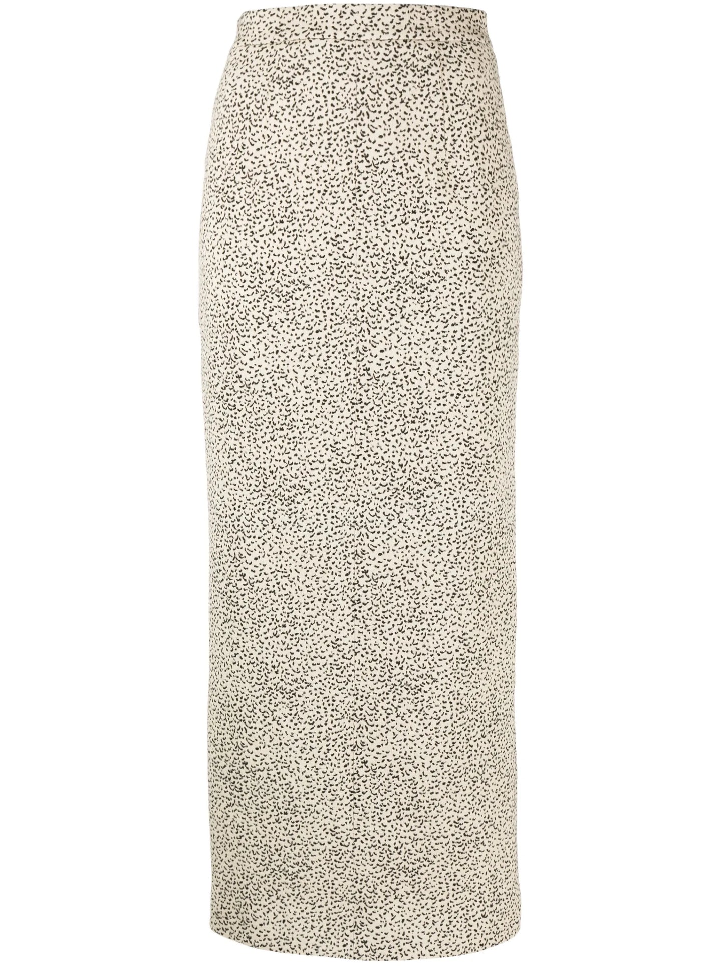 Ari jacquard pencil skirt