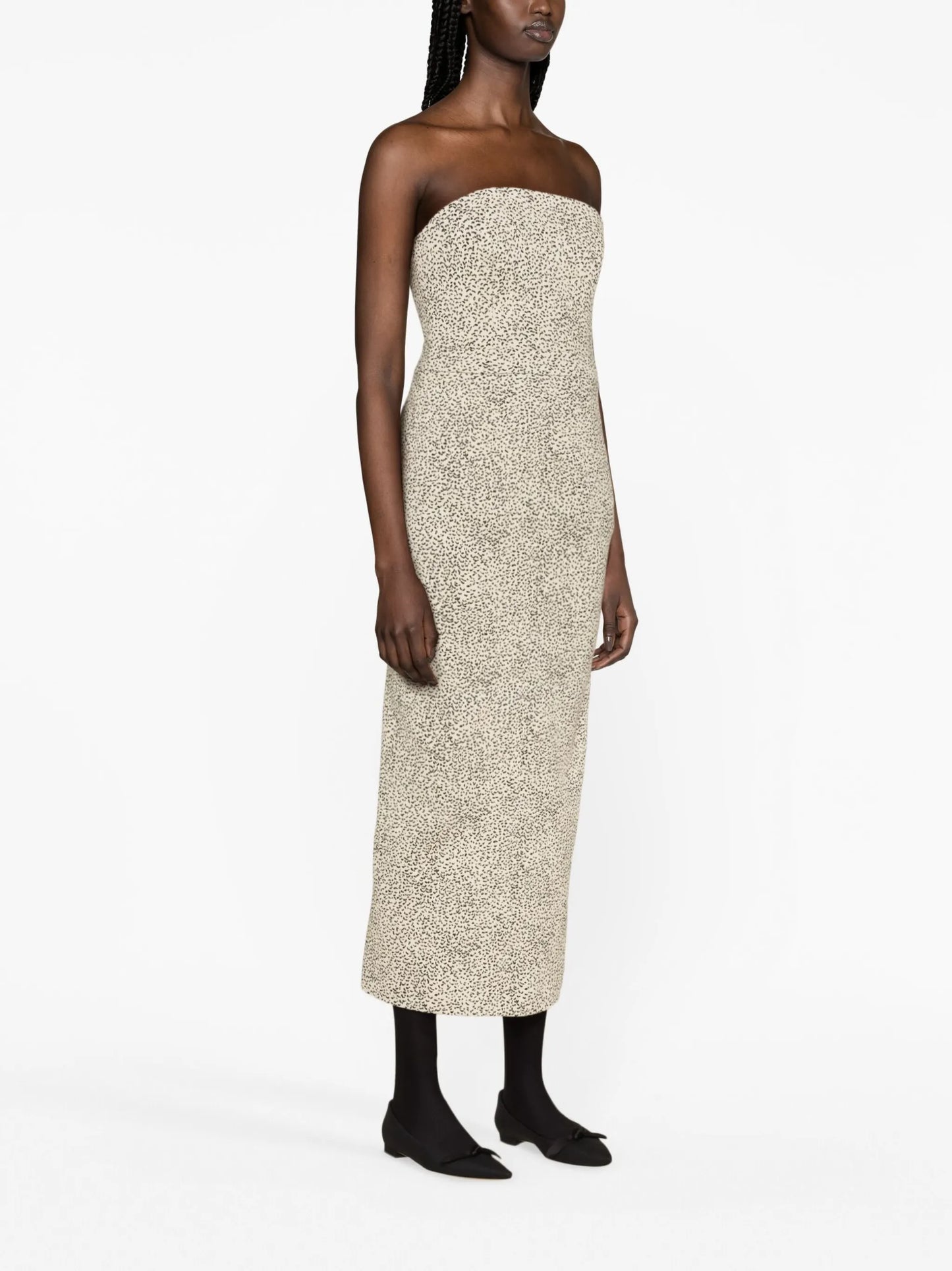 Ari jacquard pencil skirt
