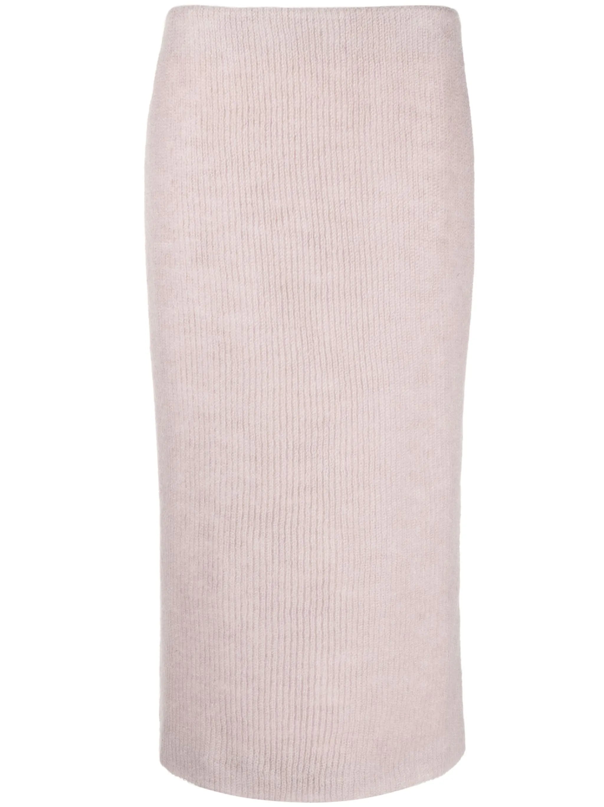 Petya knitted midi skirt