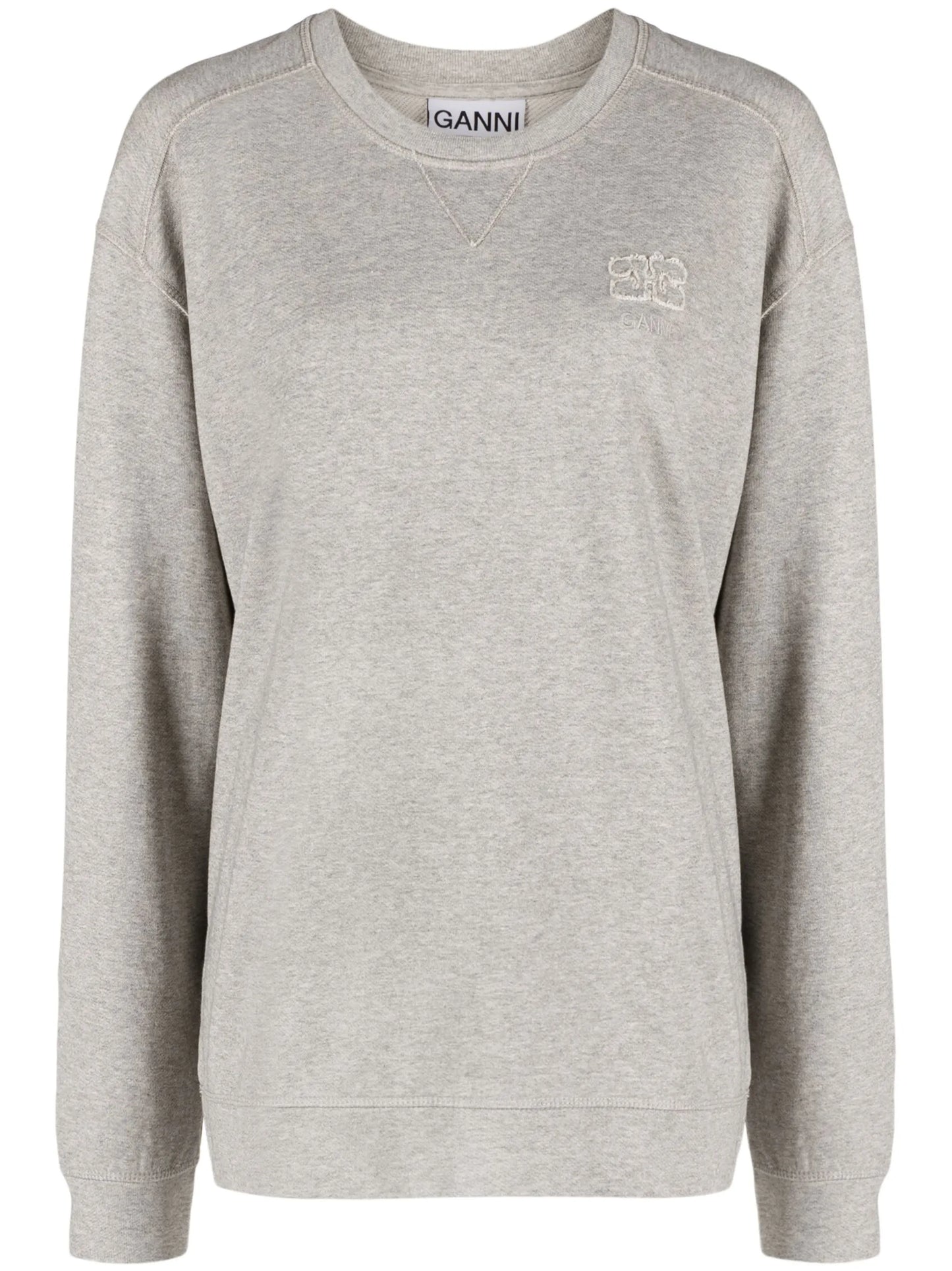 long-sleeved cotton sweatshirt