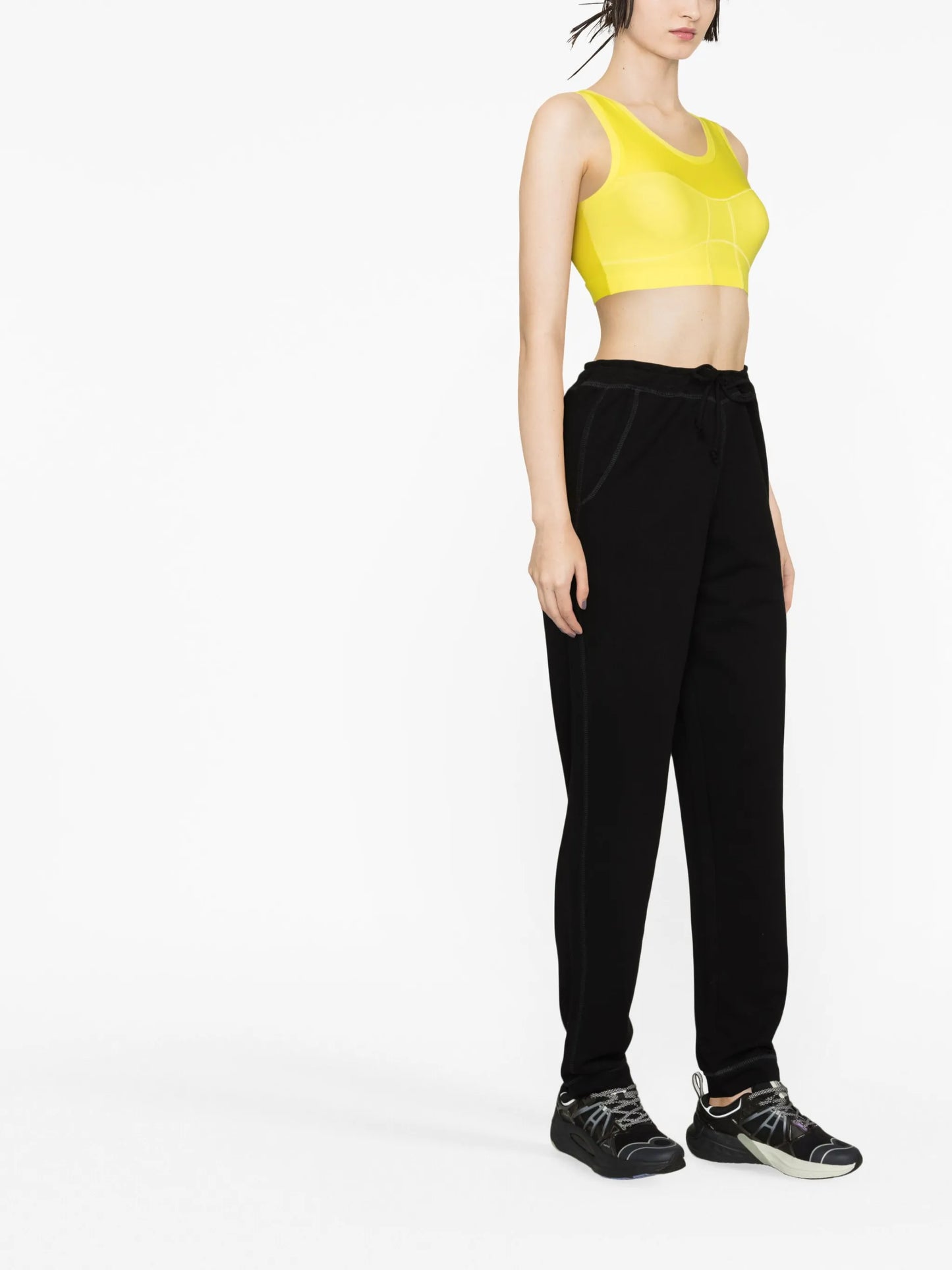 embroidered-logo track pants