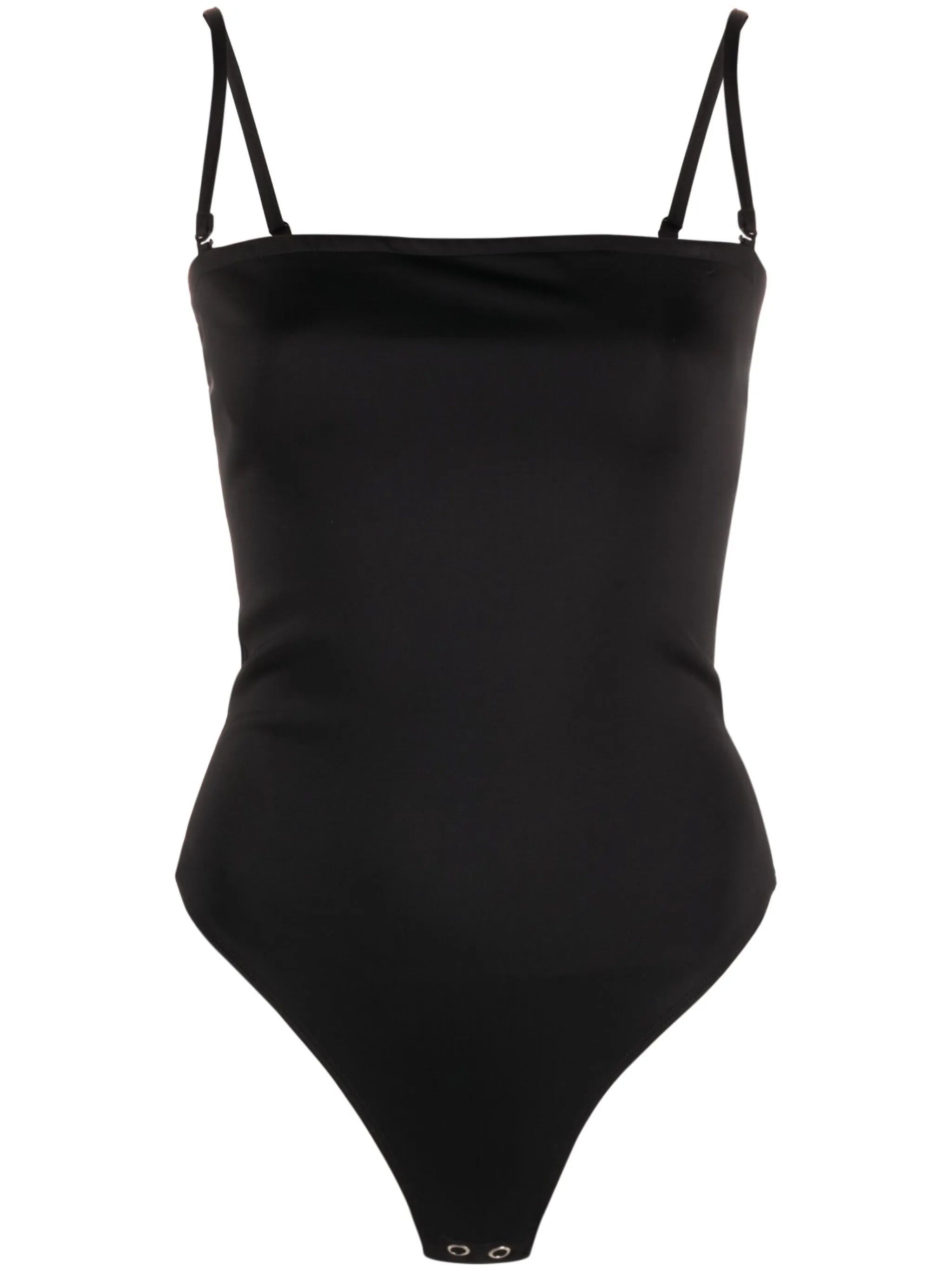 square-neck sleeveless bodysuit