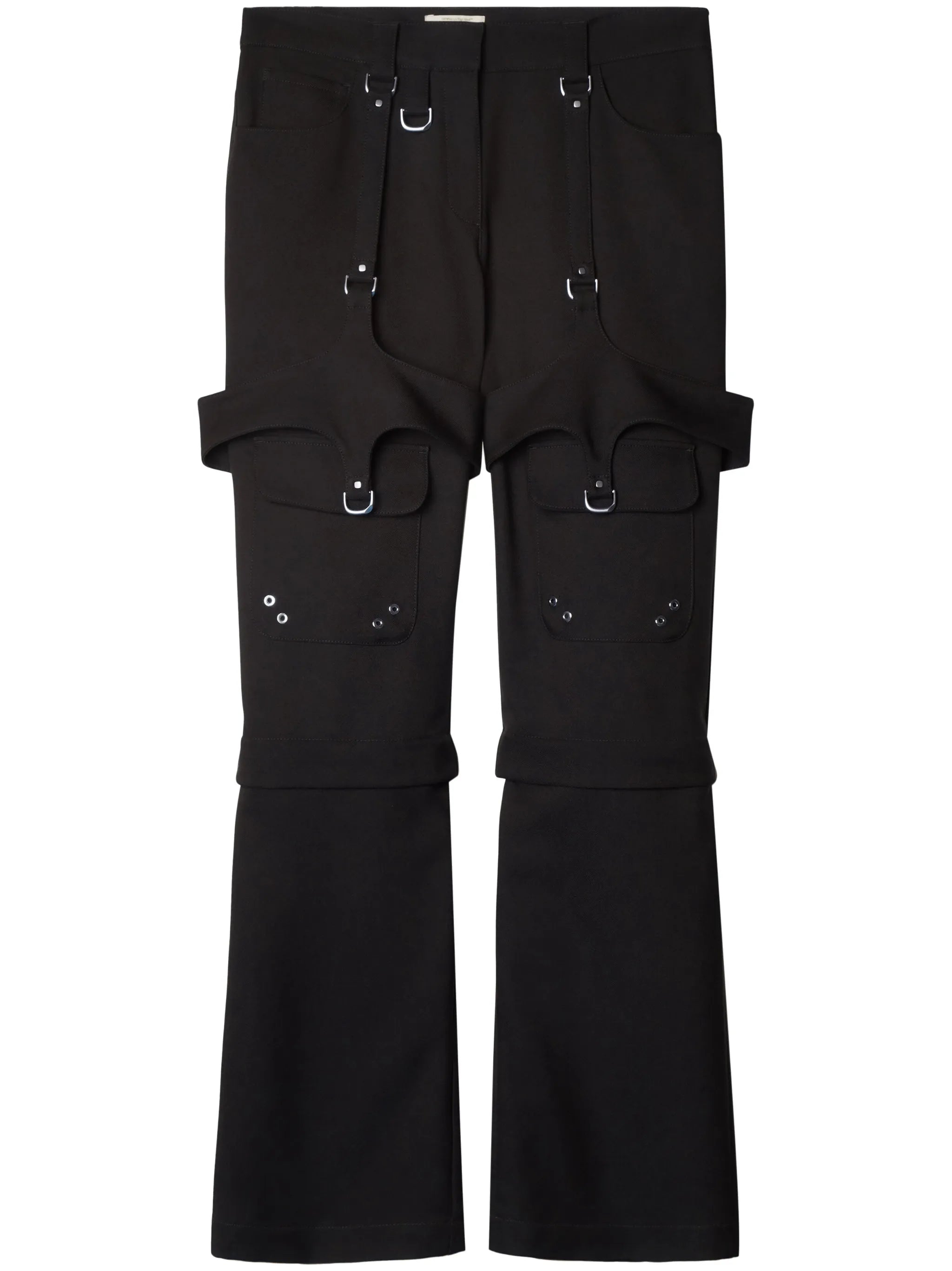 buckle-detail cargo pants