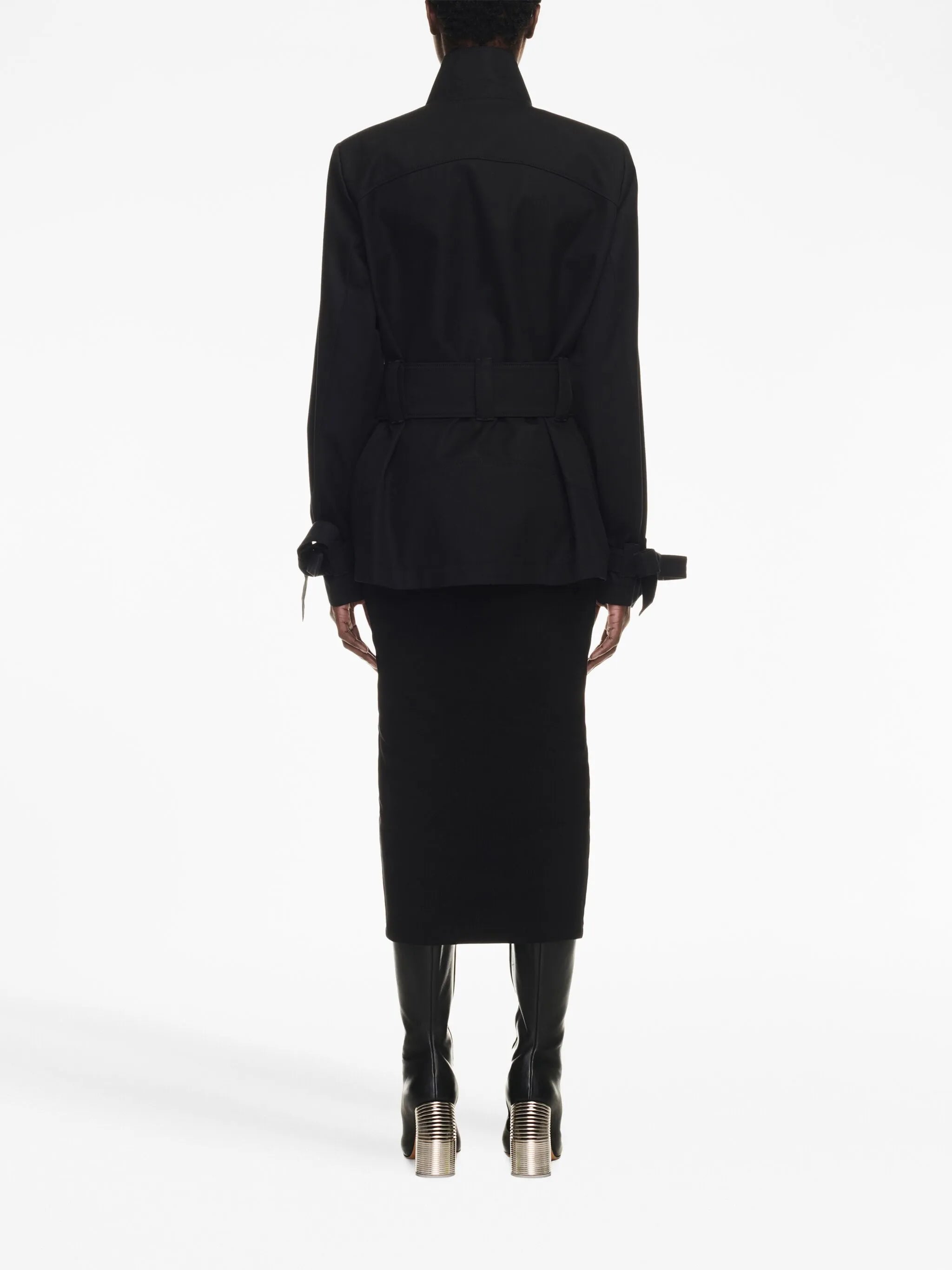 belted-waist jacket