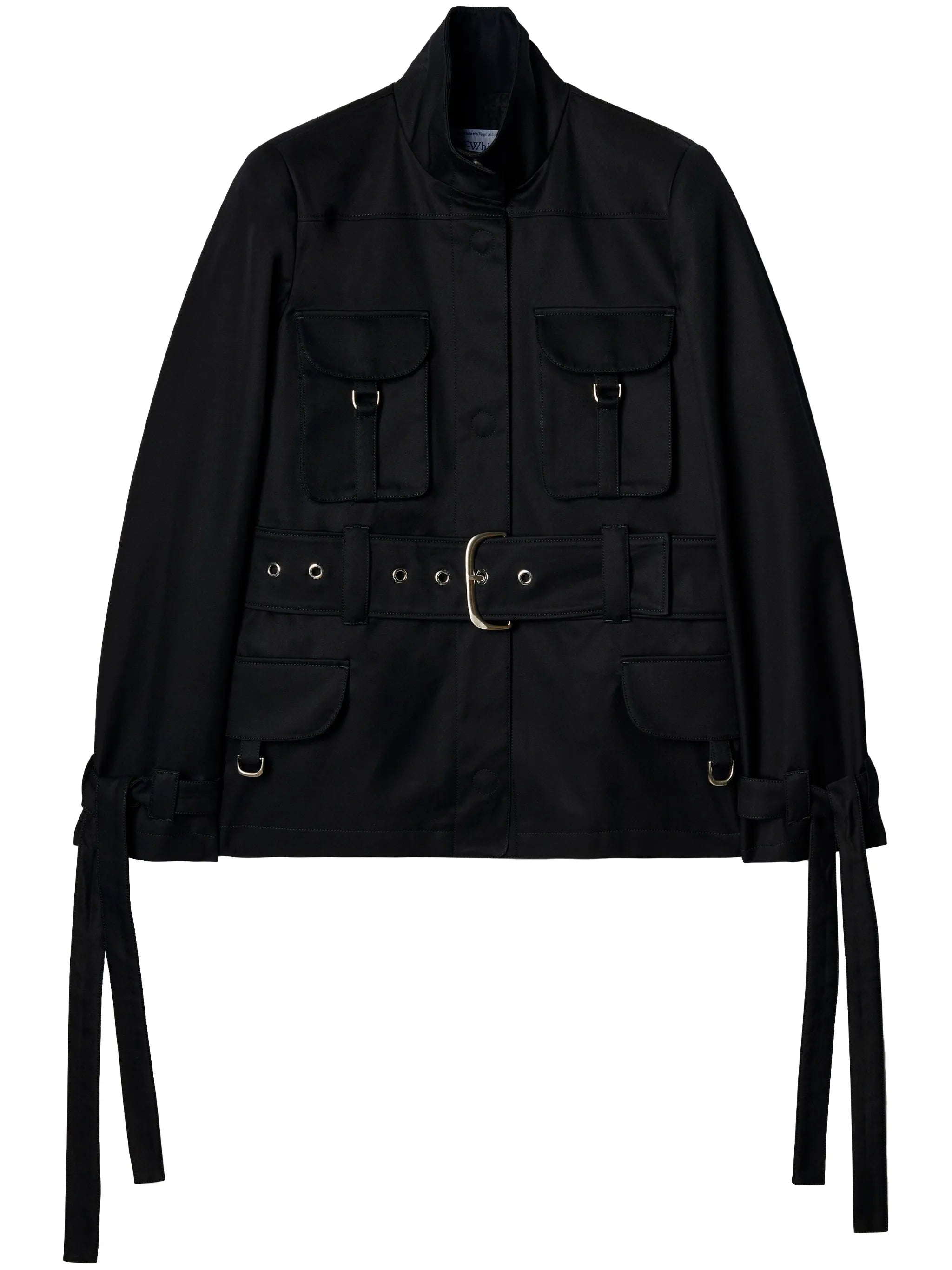 belted-waist jacket