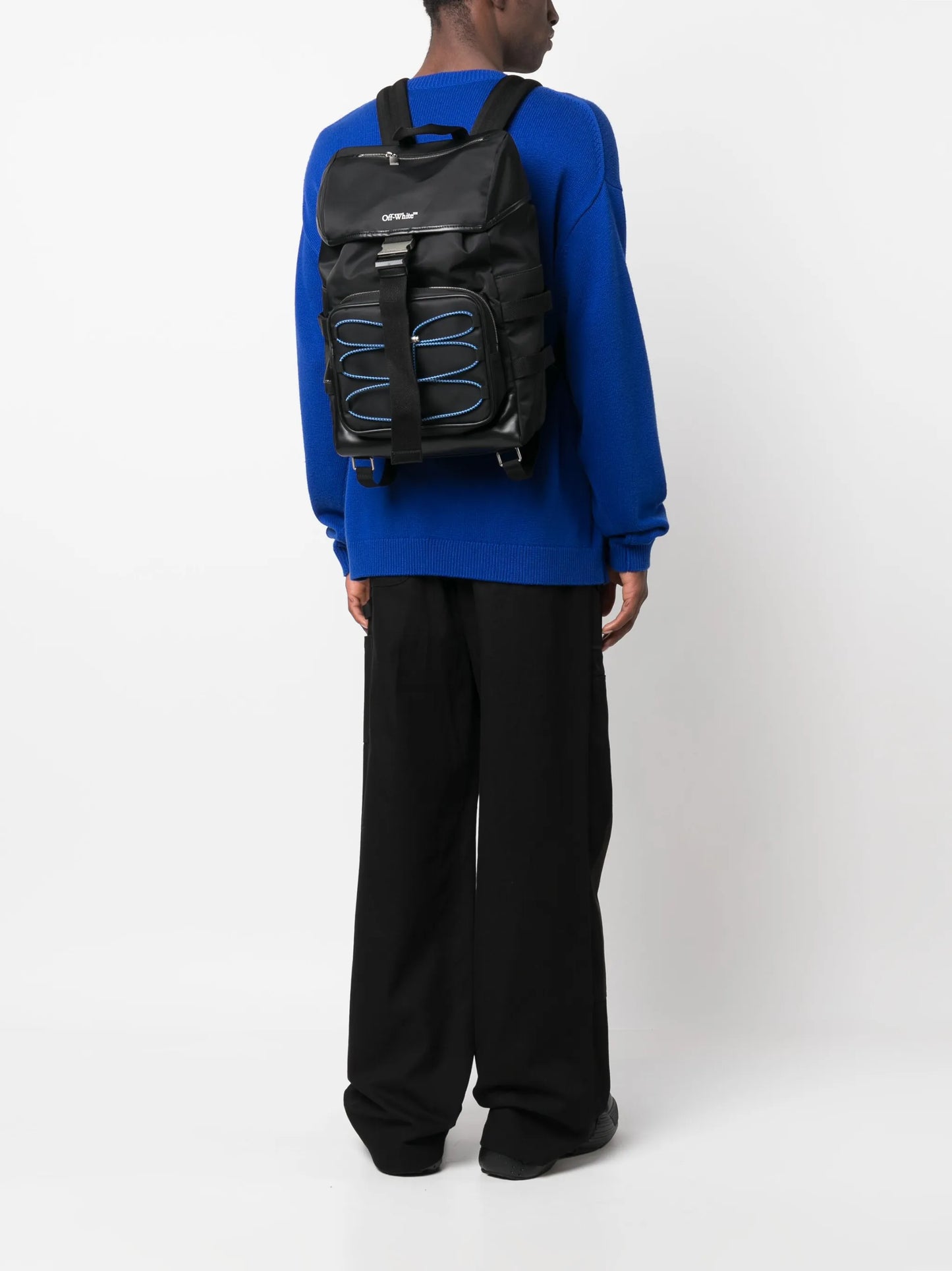 Courrie Flap drawstring backpack