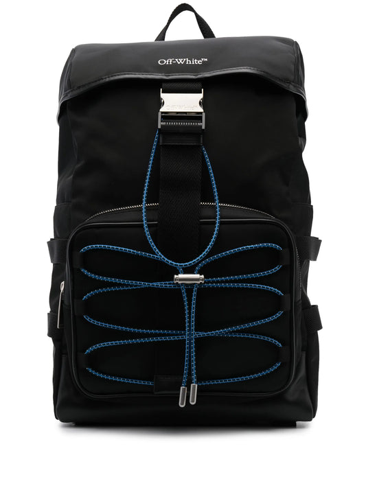 Courrie Flap drawstring backpack