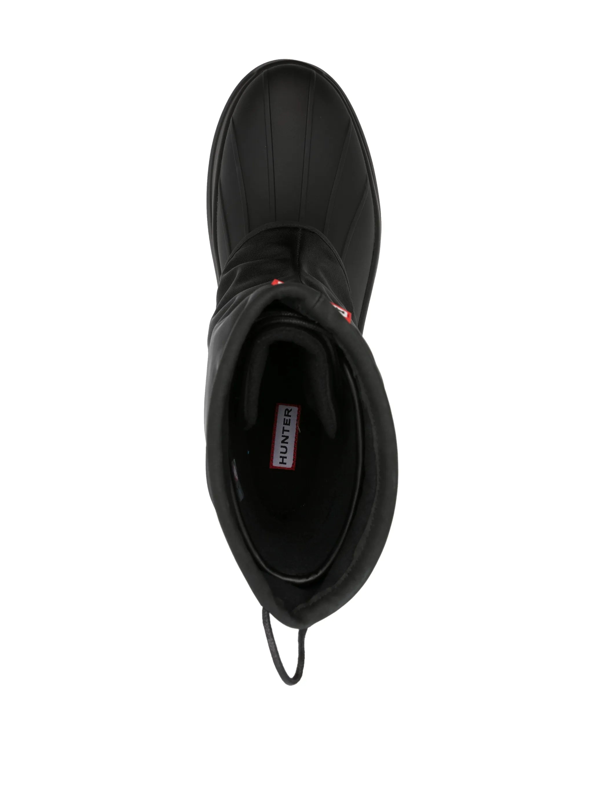 x Hunter logo-patch boots