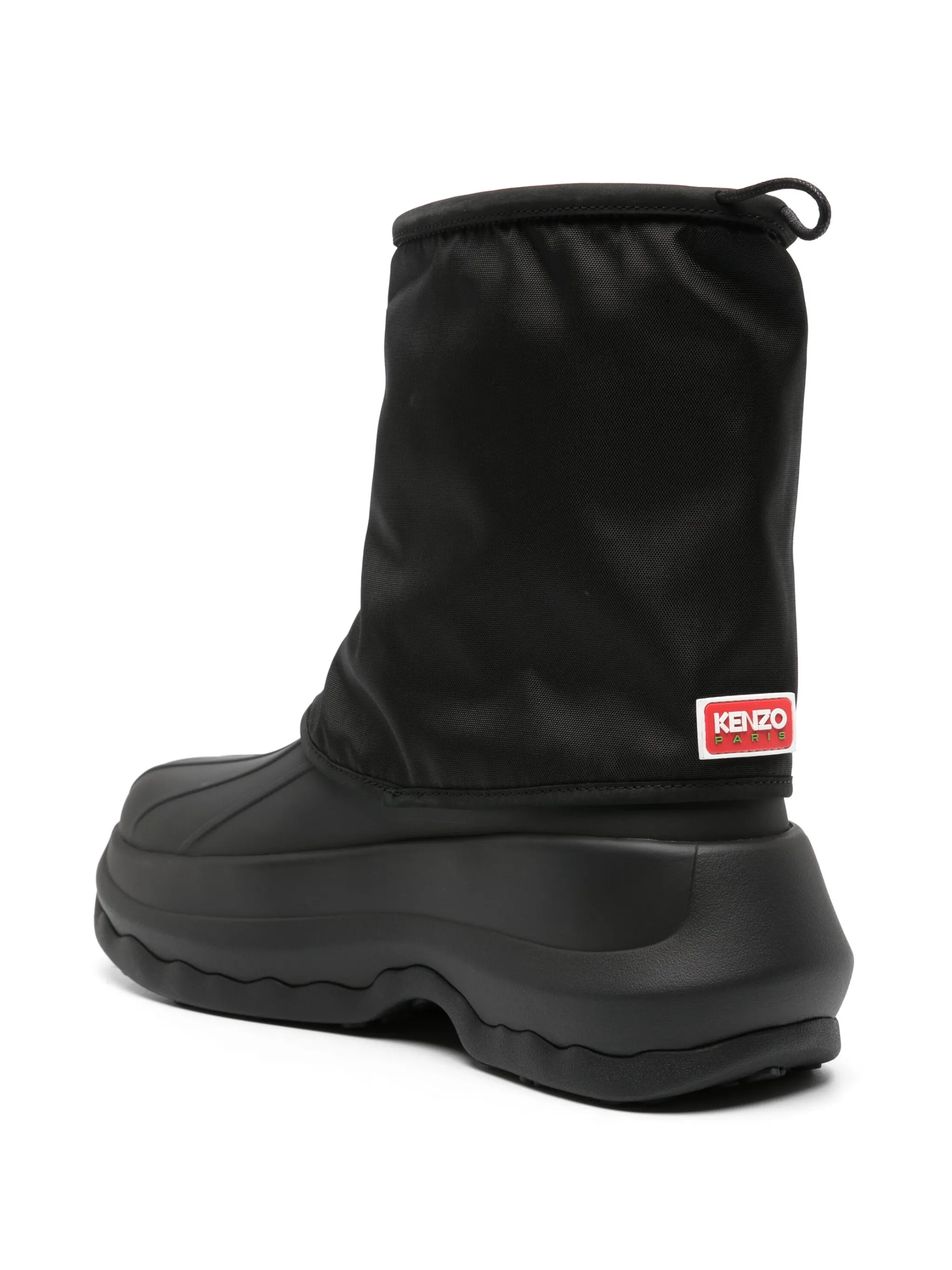 x Hunter logo-patch boots