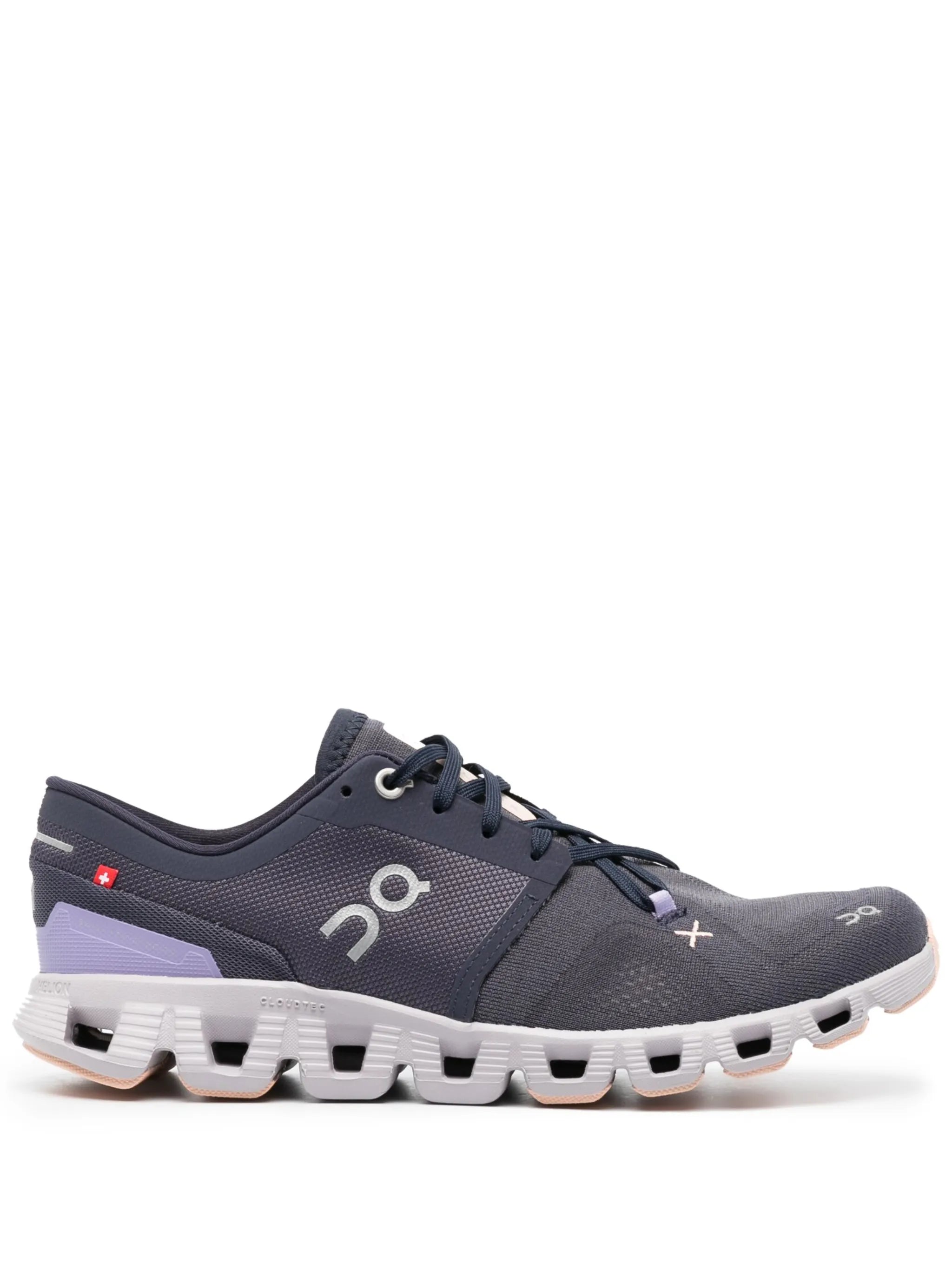 On Cloud X 3 lace-up sneakers