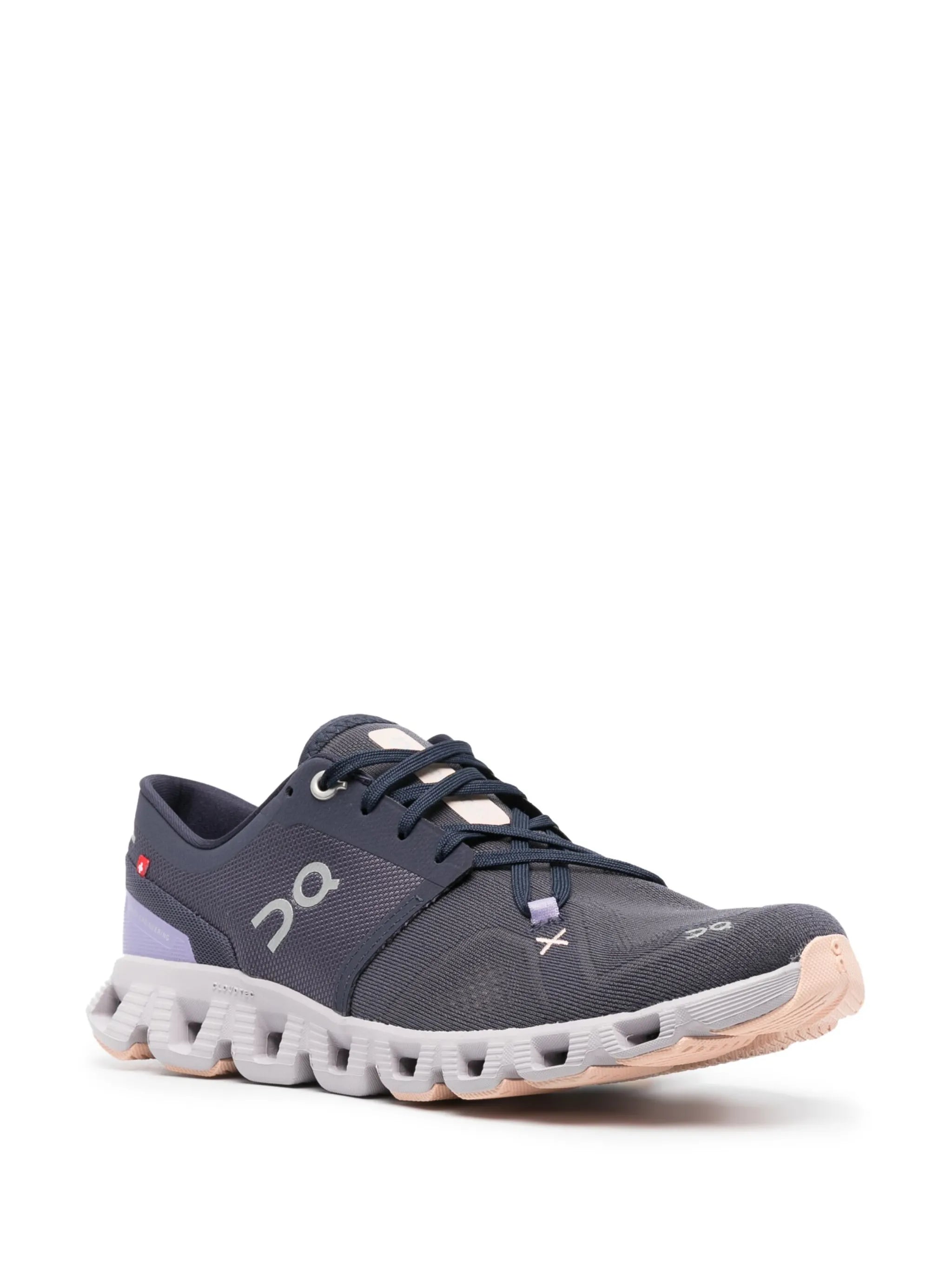 On Cloud X 3 lace-up sneakers