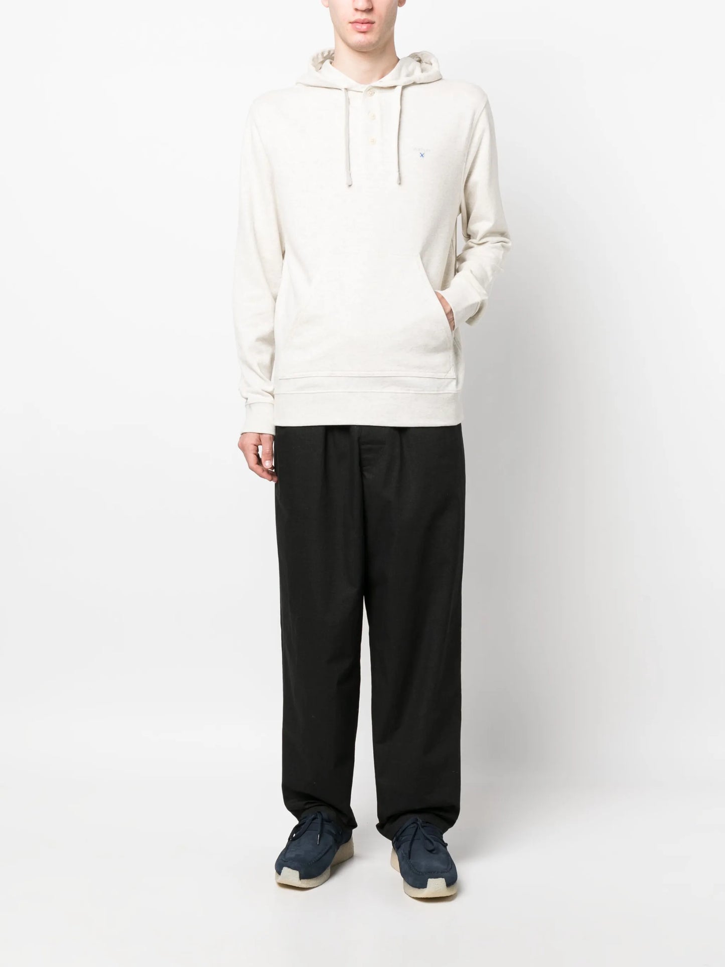 Hetton logo-print hoodie