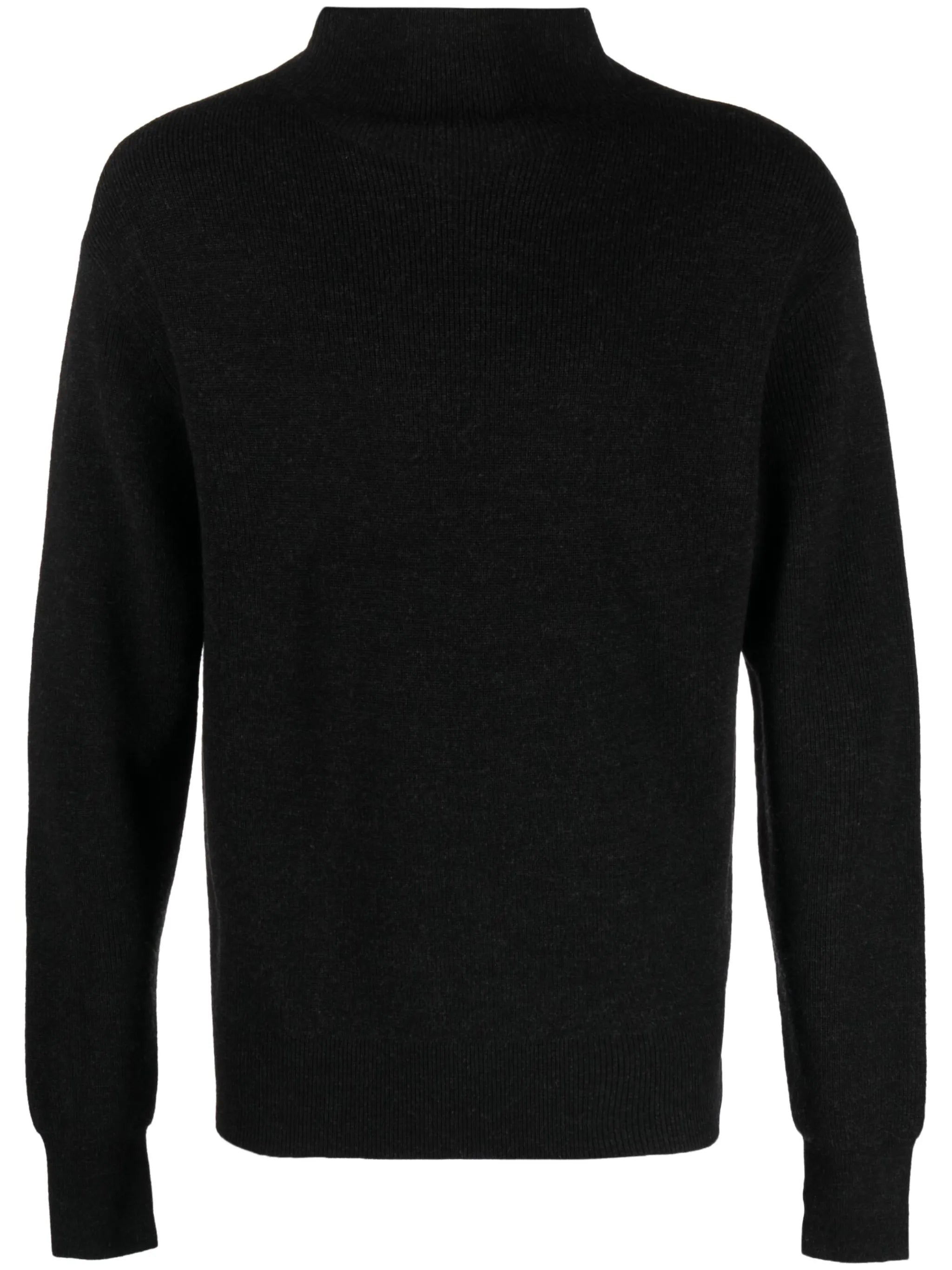 merino wool roll-neck jumper
