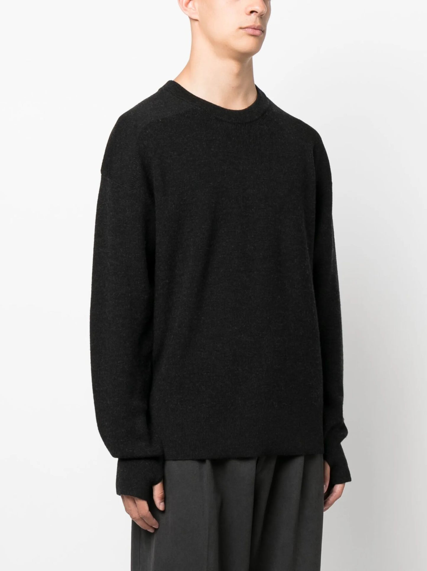 crew-neck merino jumper
