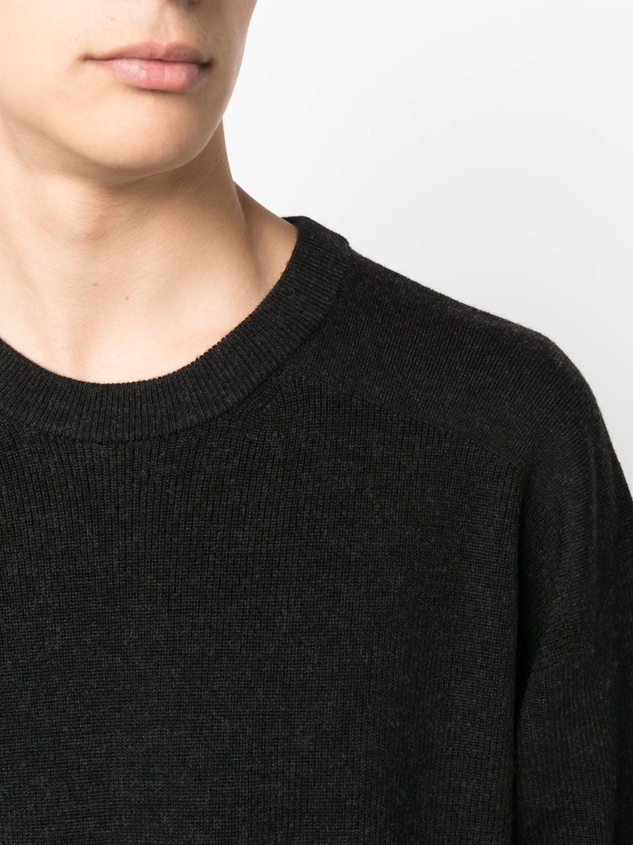 crew-neck merino jumper