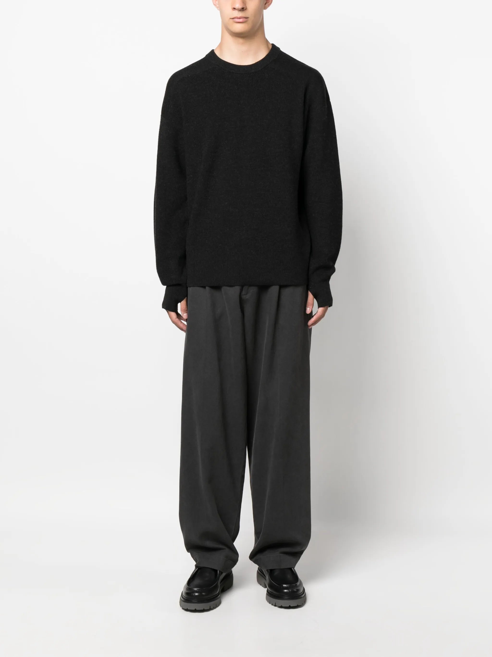 crew-neck merino jumper