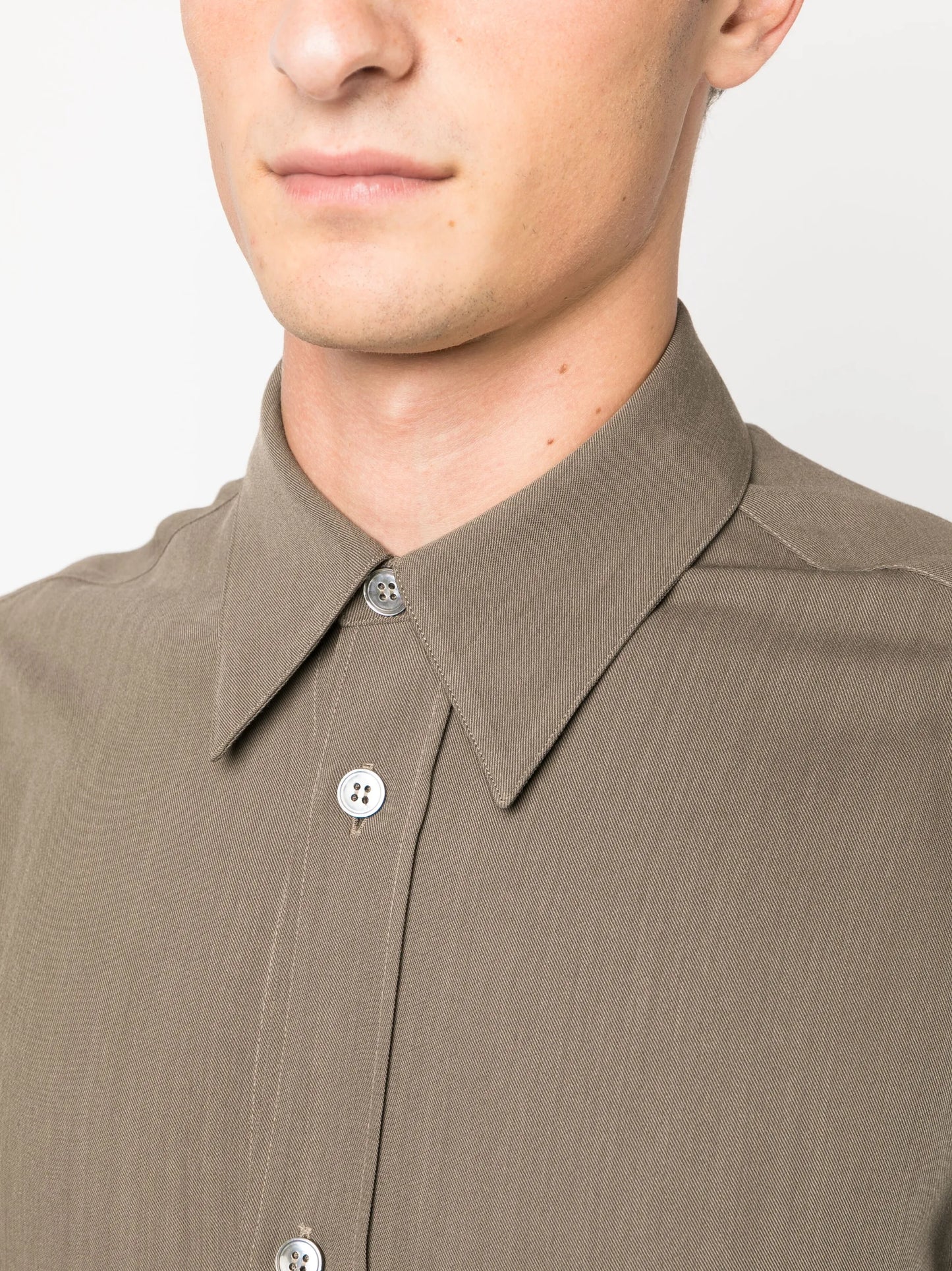 Akako twill-weave shirt