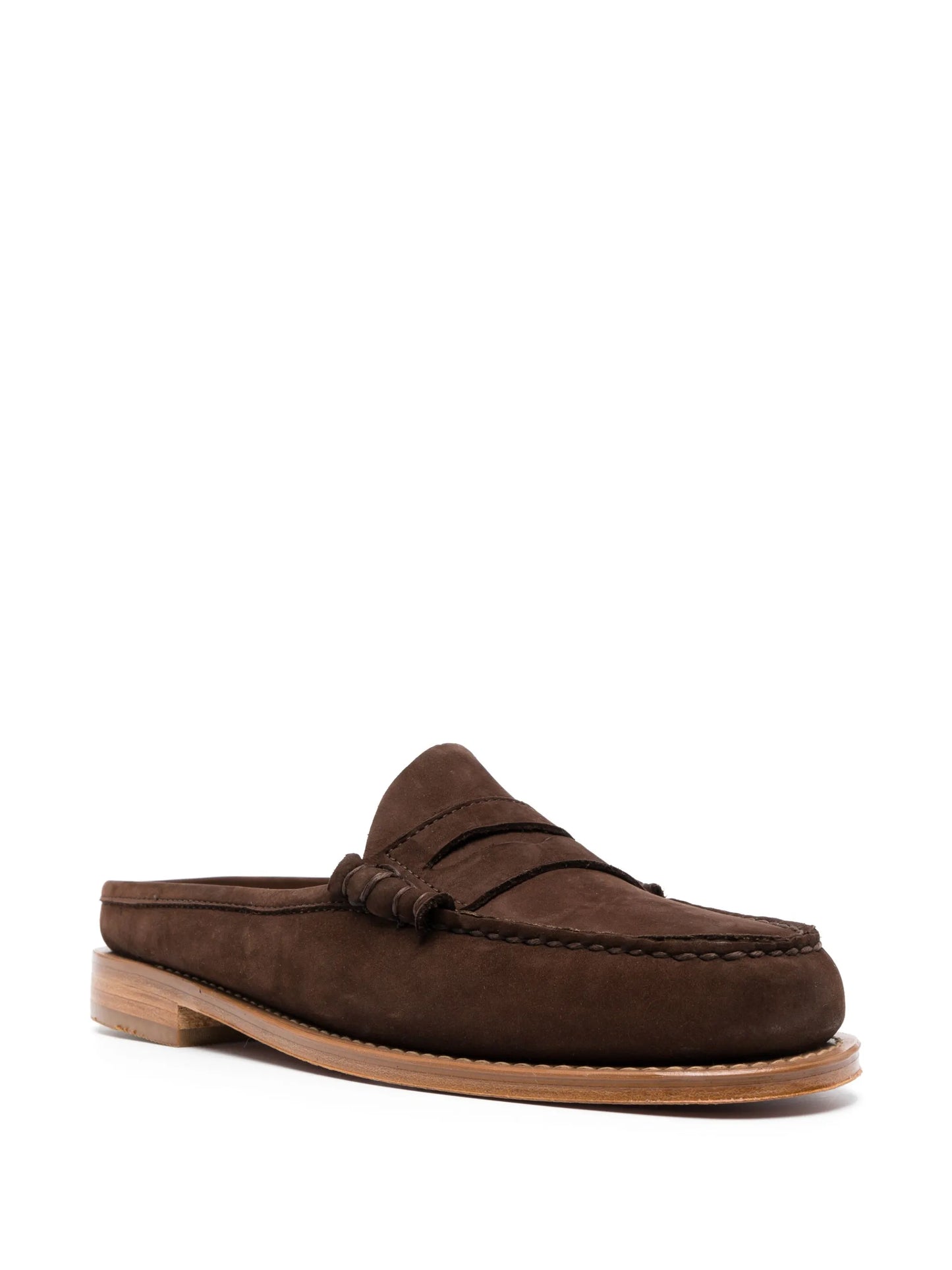 slip-on Larson suede loafers