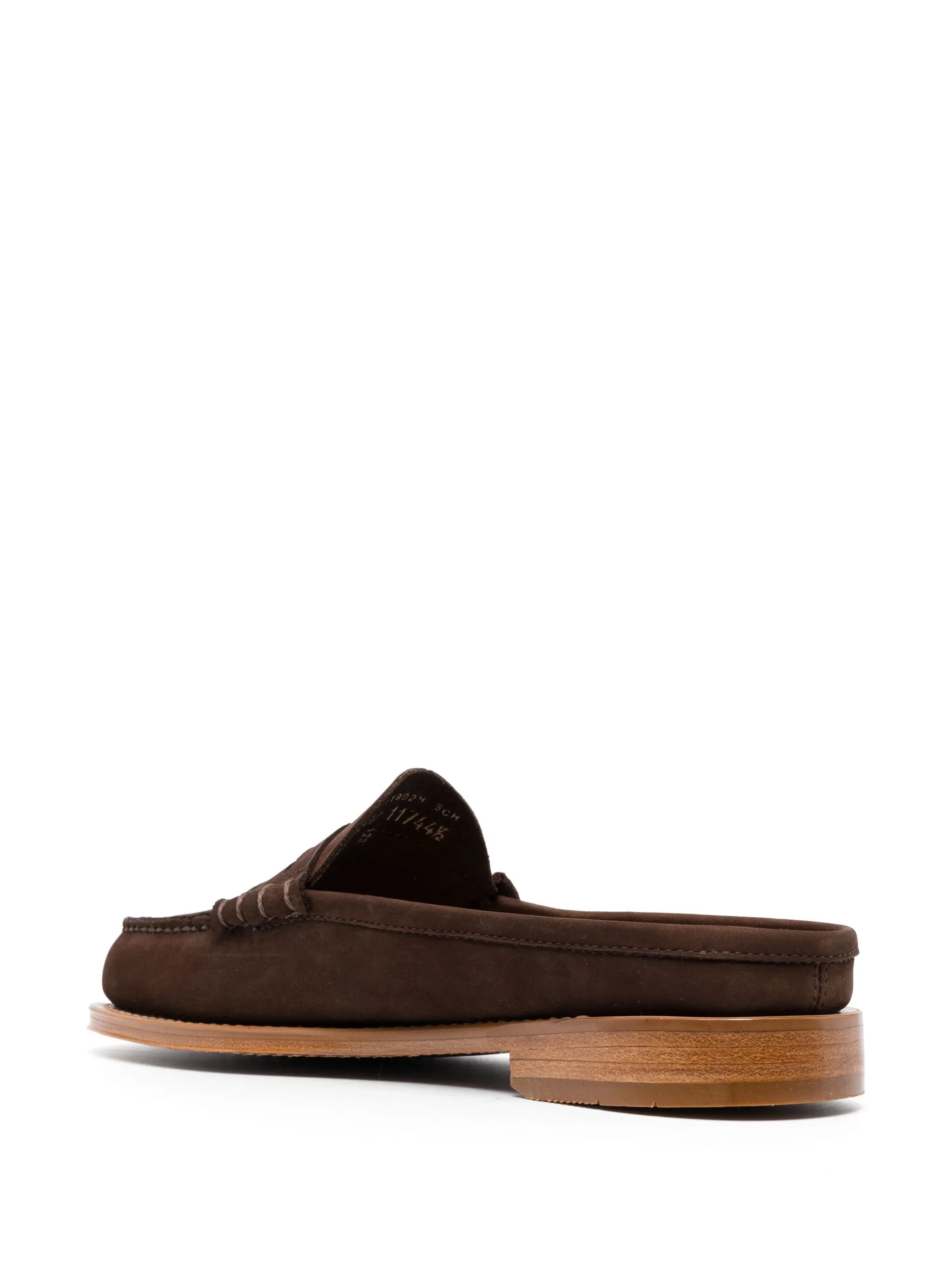 slip-on Larson suede loafers