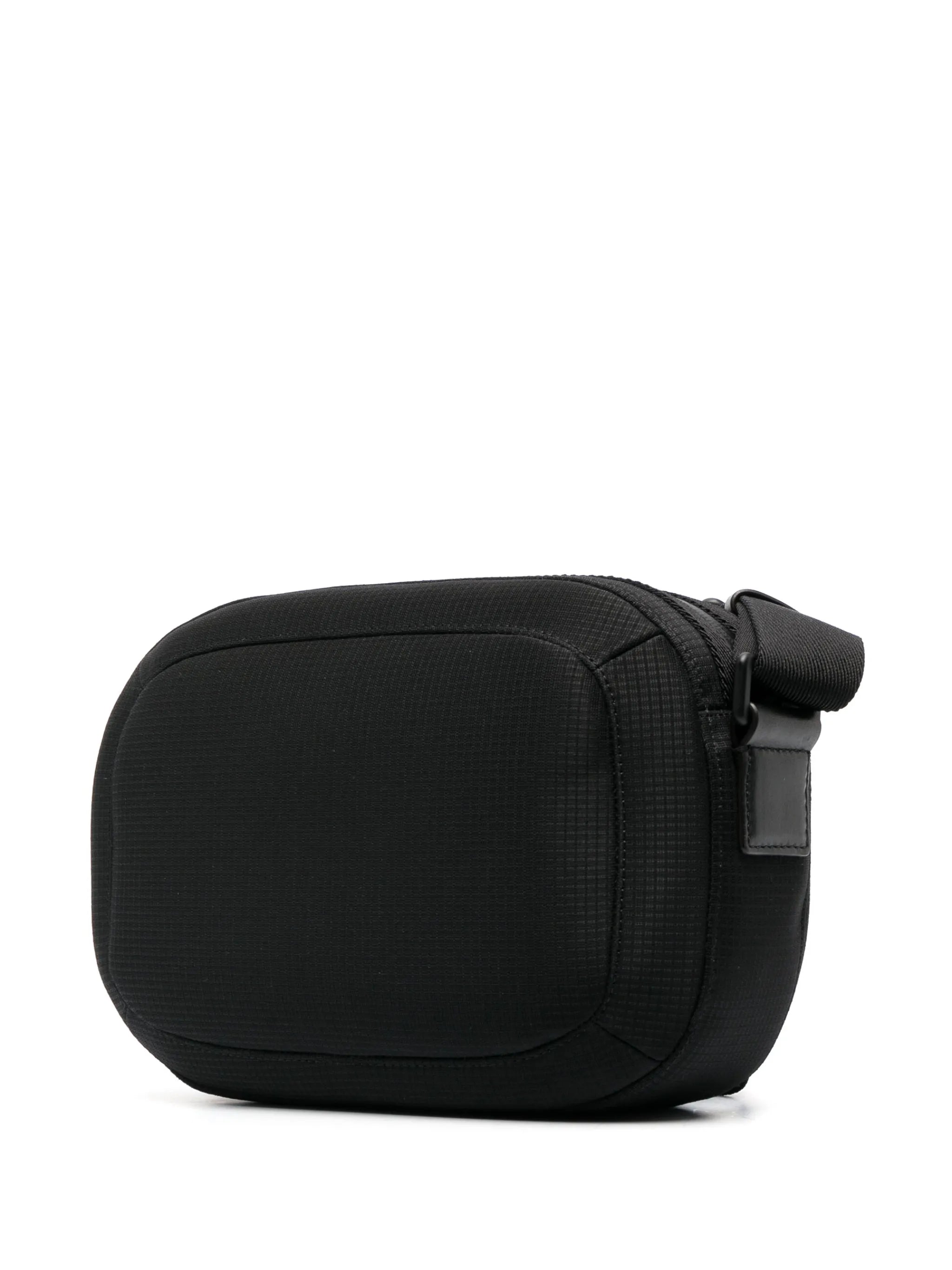 logo-print camera bag