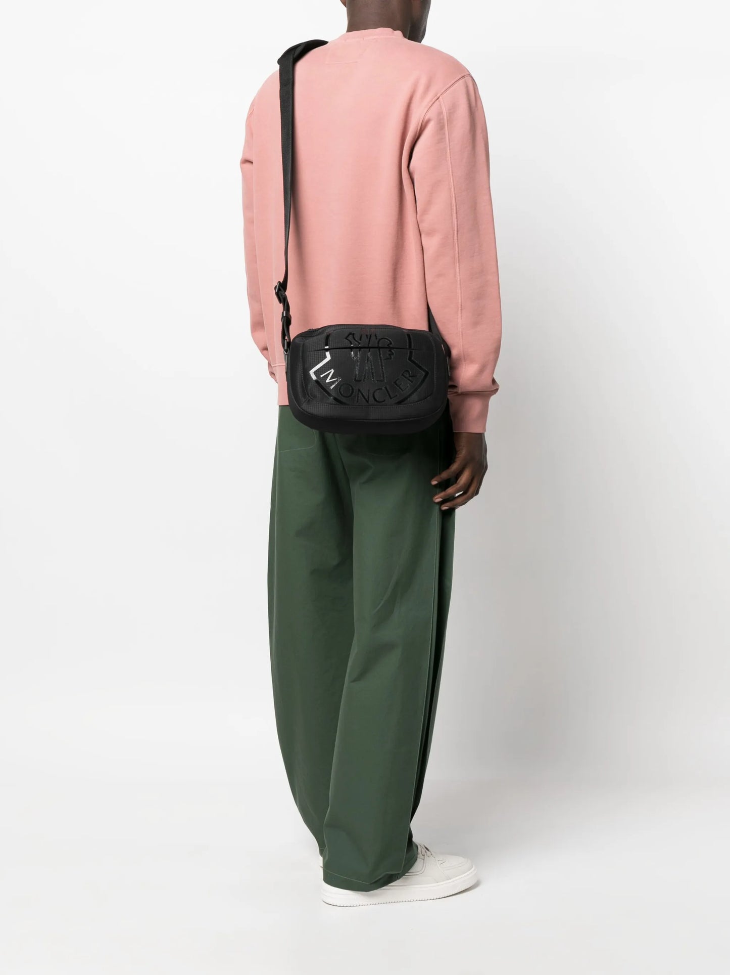 logo-print camera bag