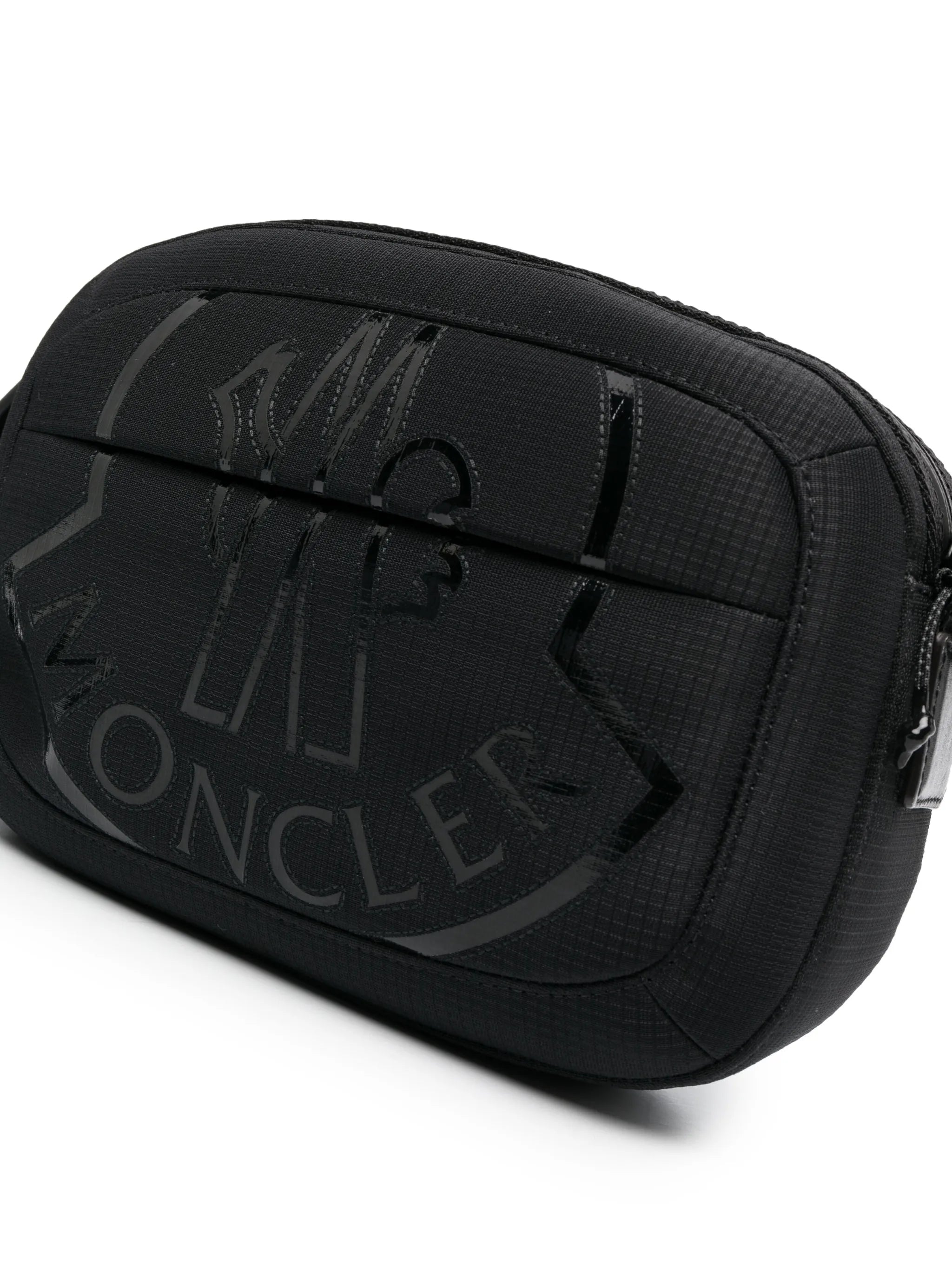 logo-print camera bag