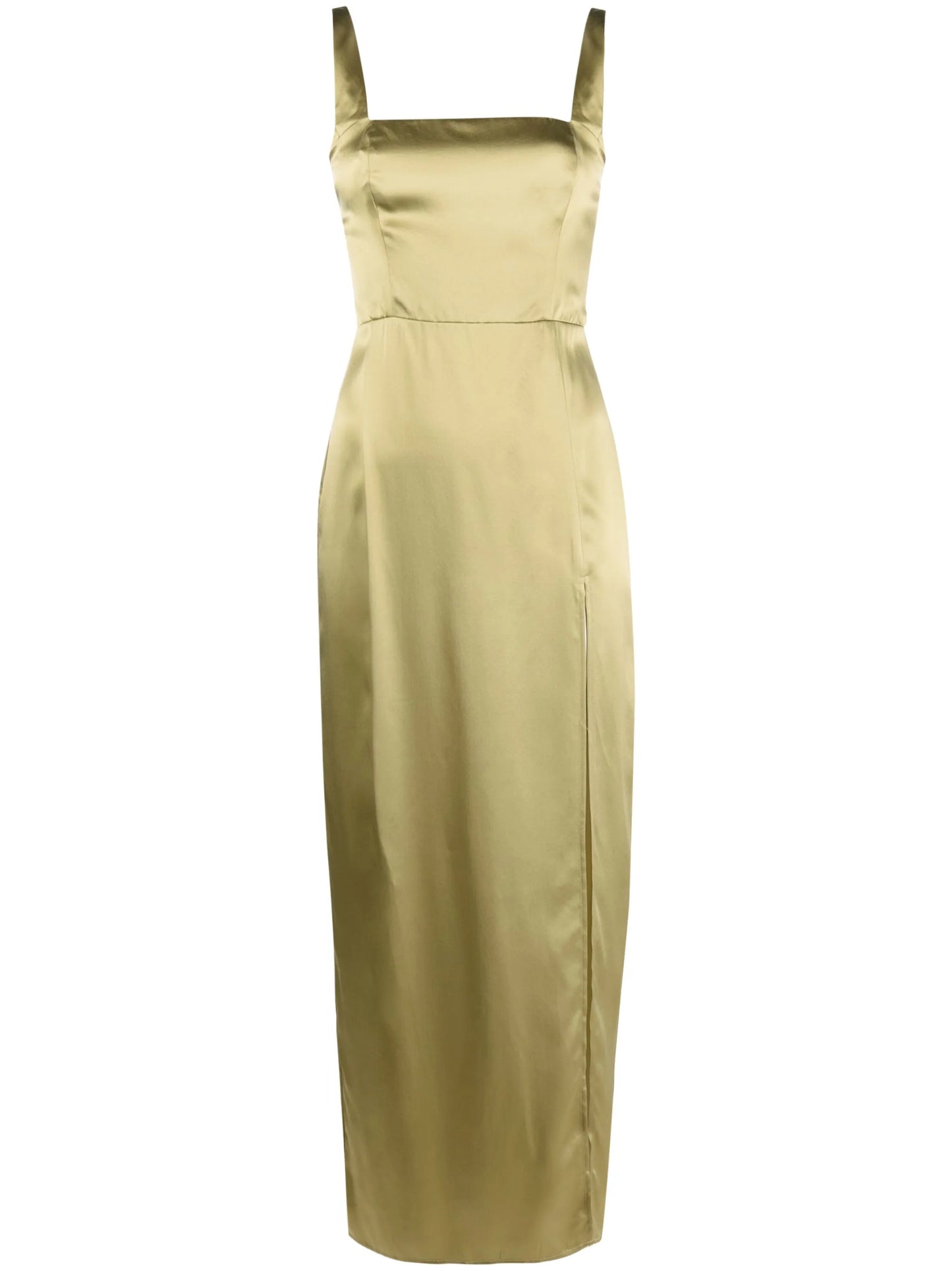 Solay silk midi dress