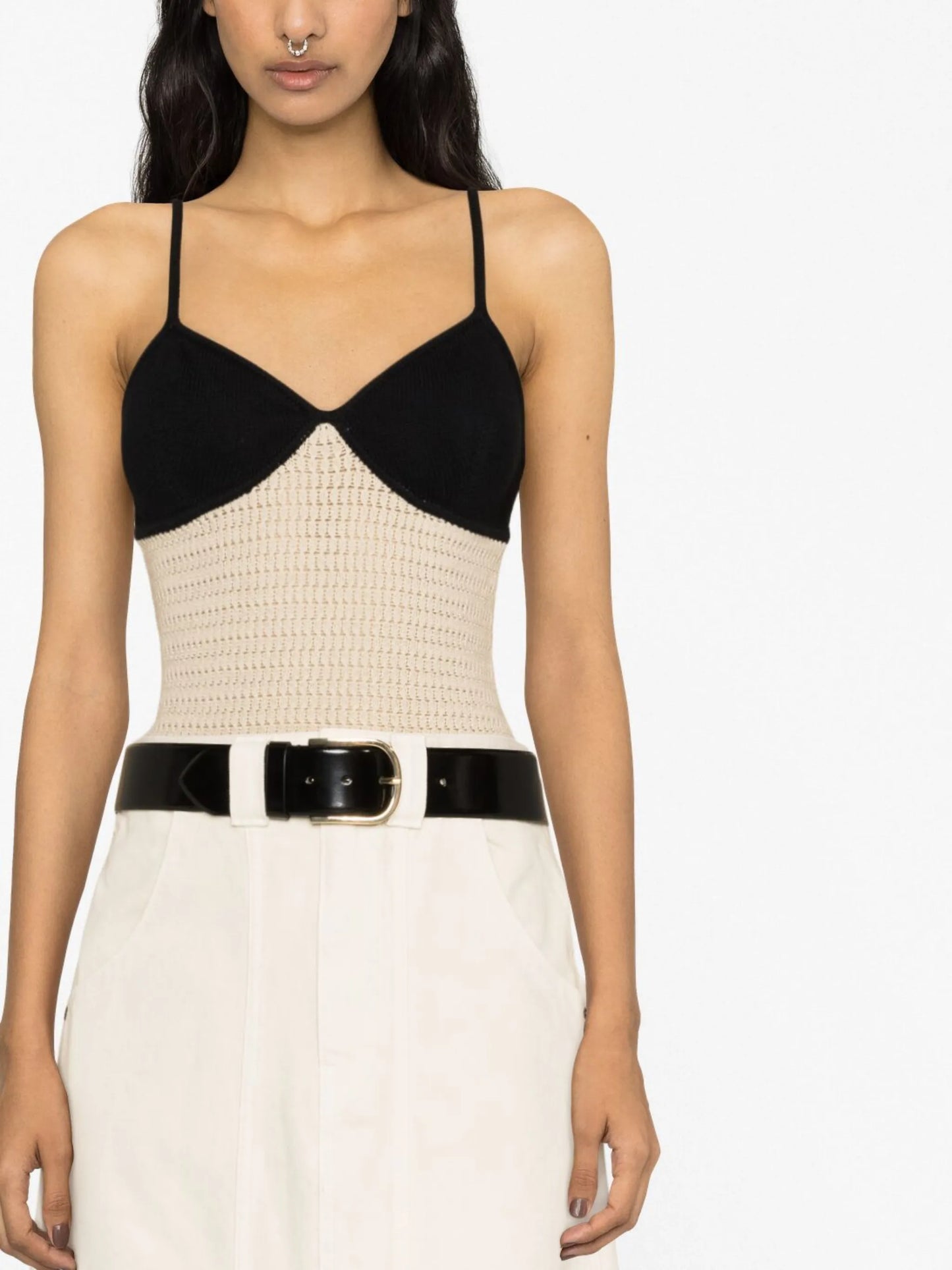 Lee knitted cotton top