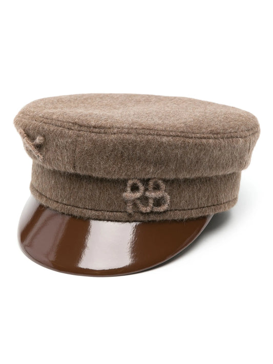 Baker Boy logo-appliqué cap