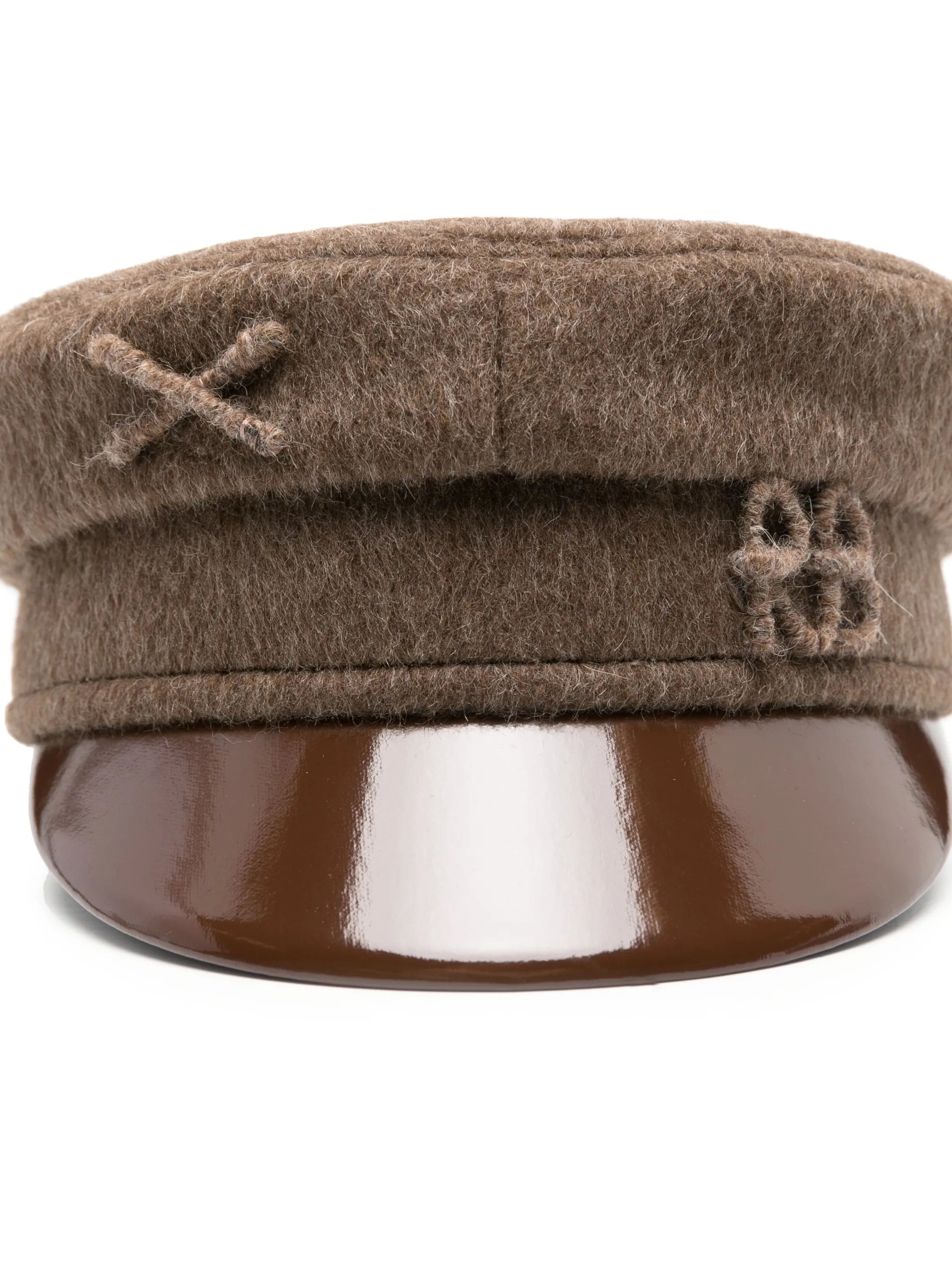 Baker Boy logo-appliqué cap
