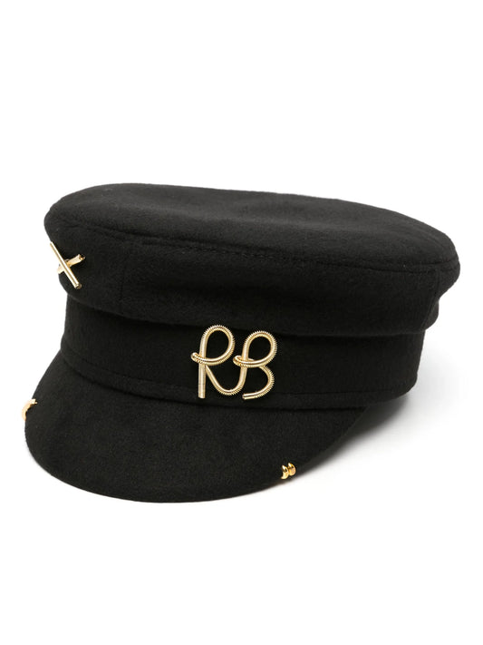 Baker Boy logo-appliqué cap