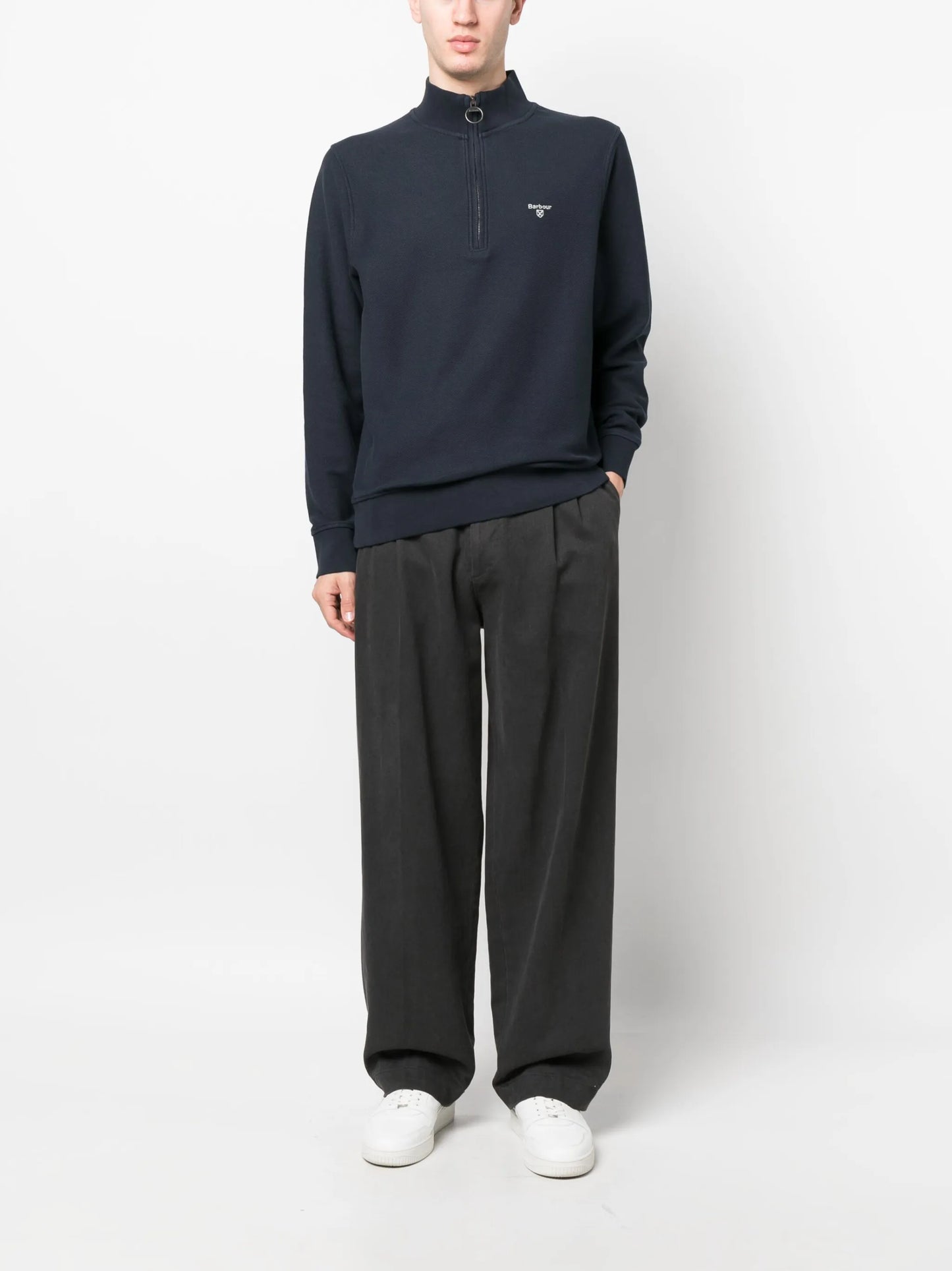 Birkrigg half-zip sweatshirt
