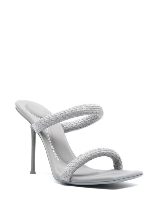 Julie 105mm padded-strap sandals