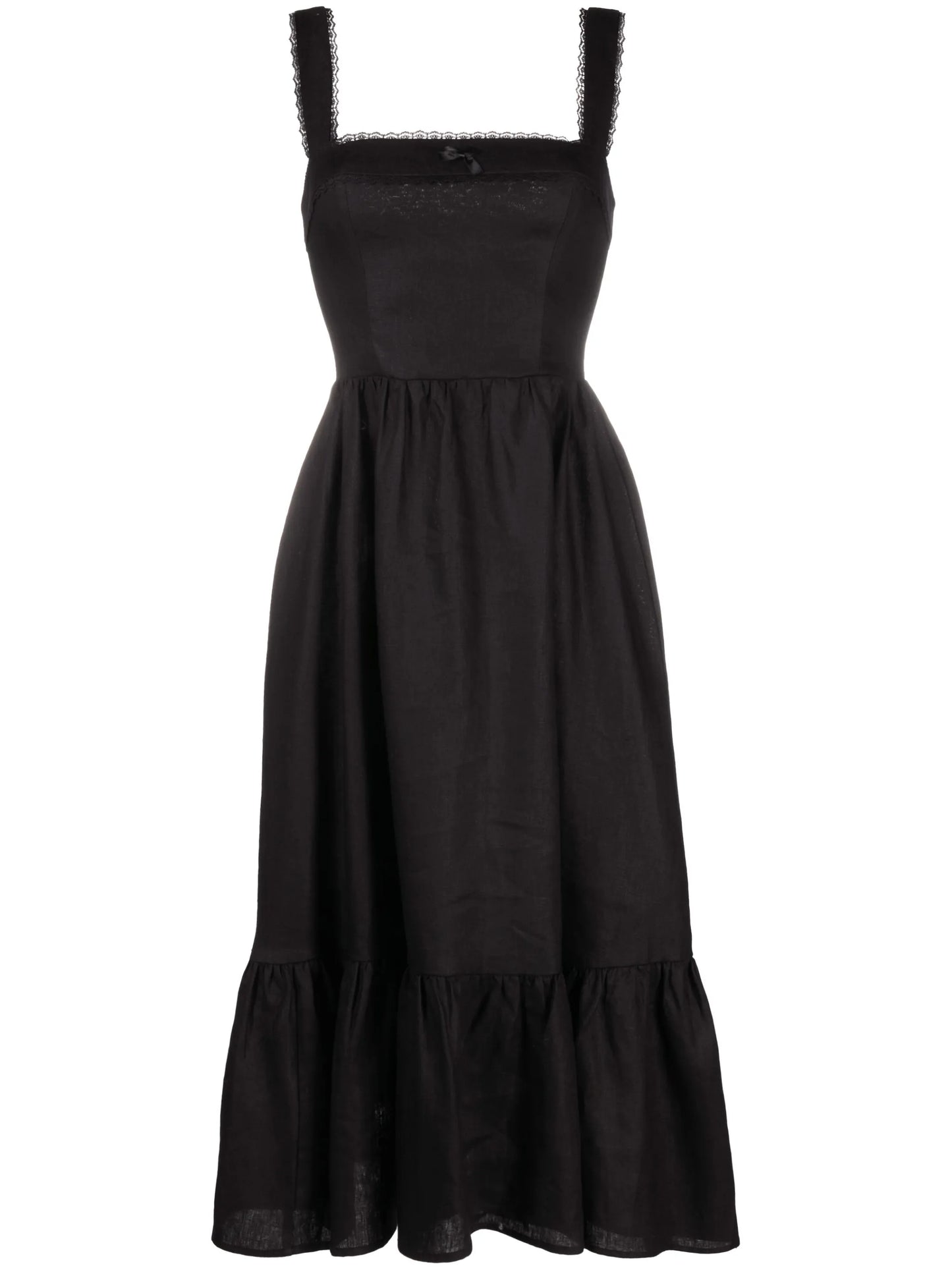 Rowen linen midi dress