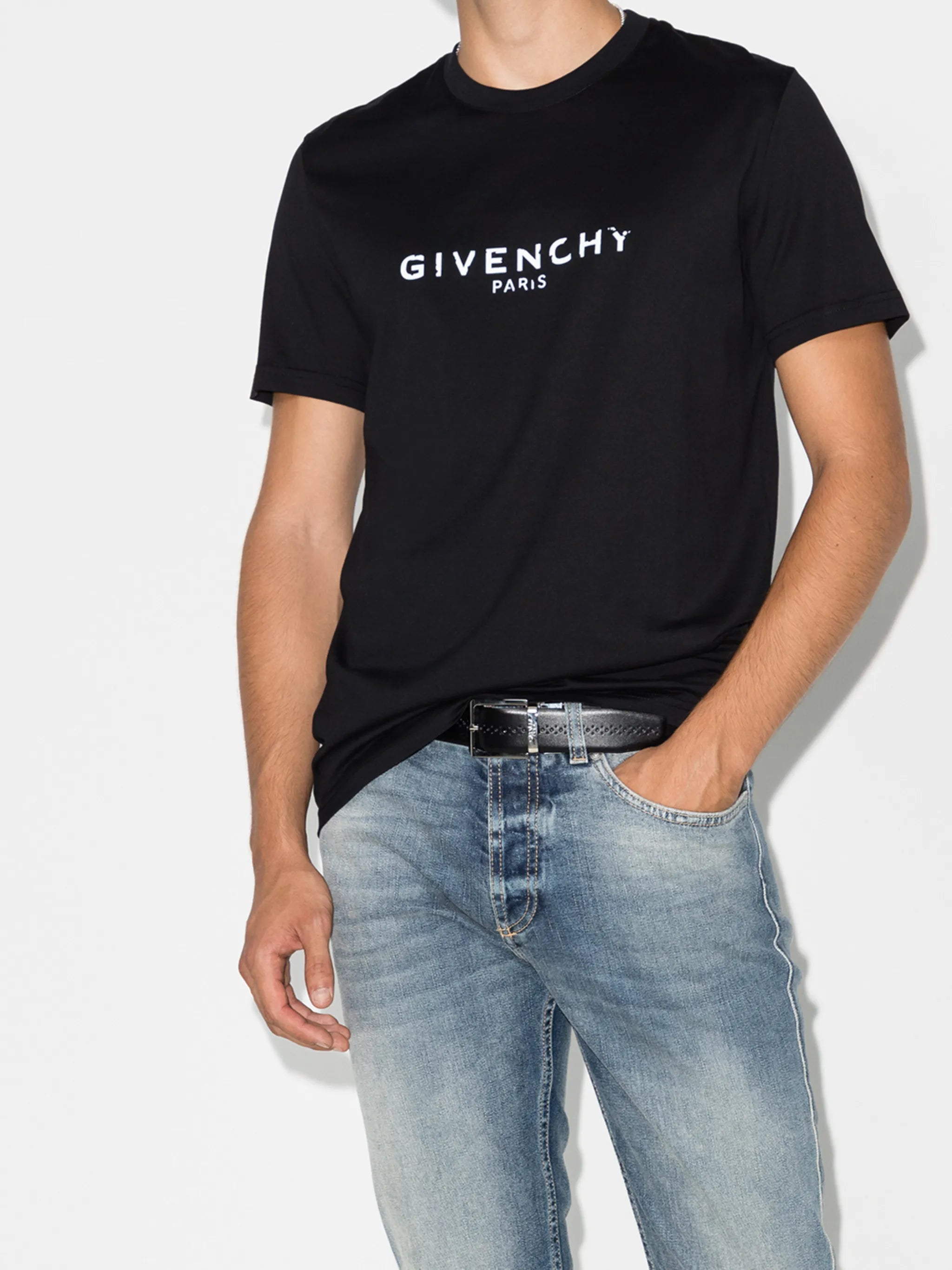 logo print T-shirt