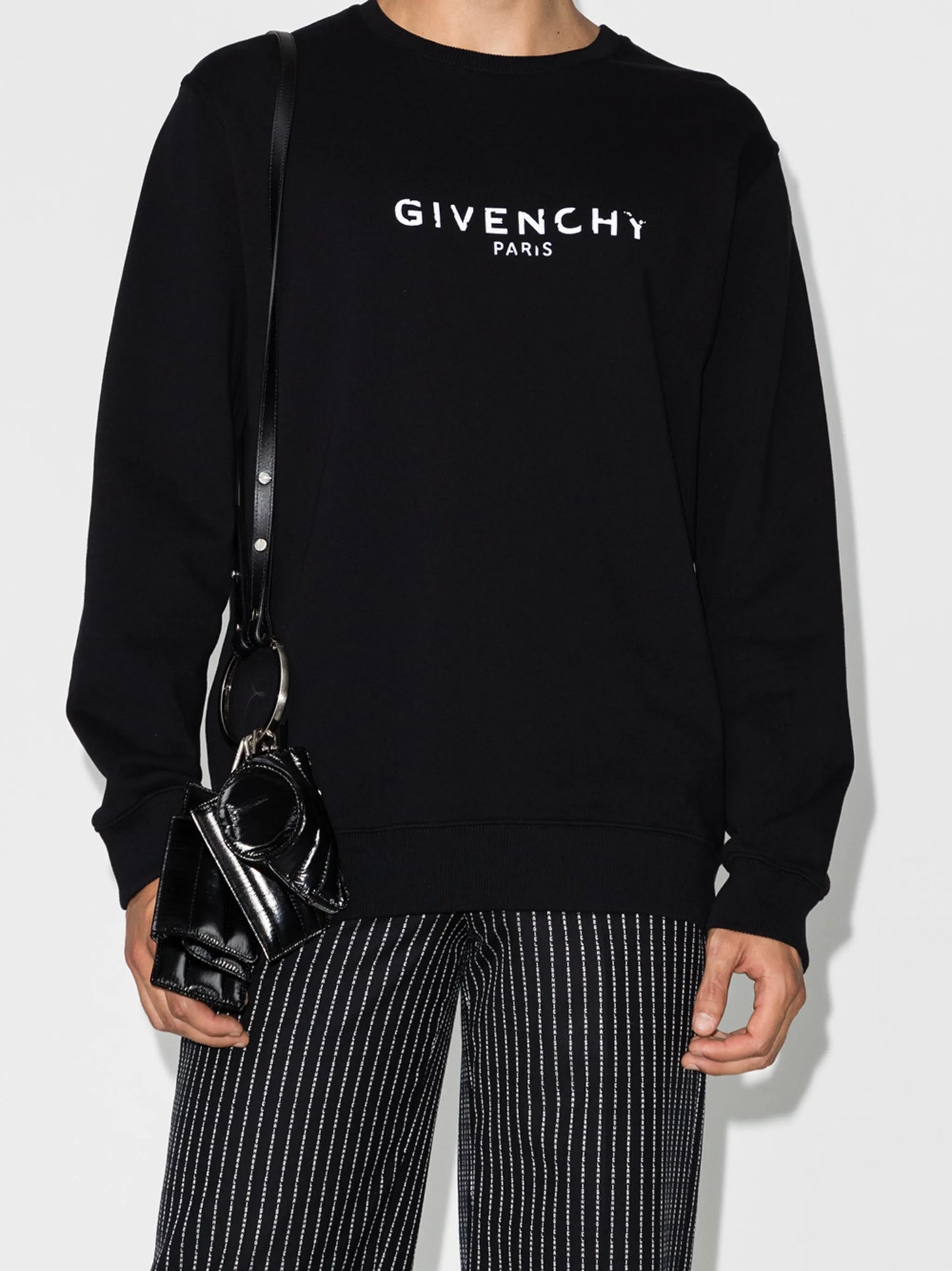 logo print sweatshirt
