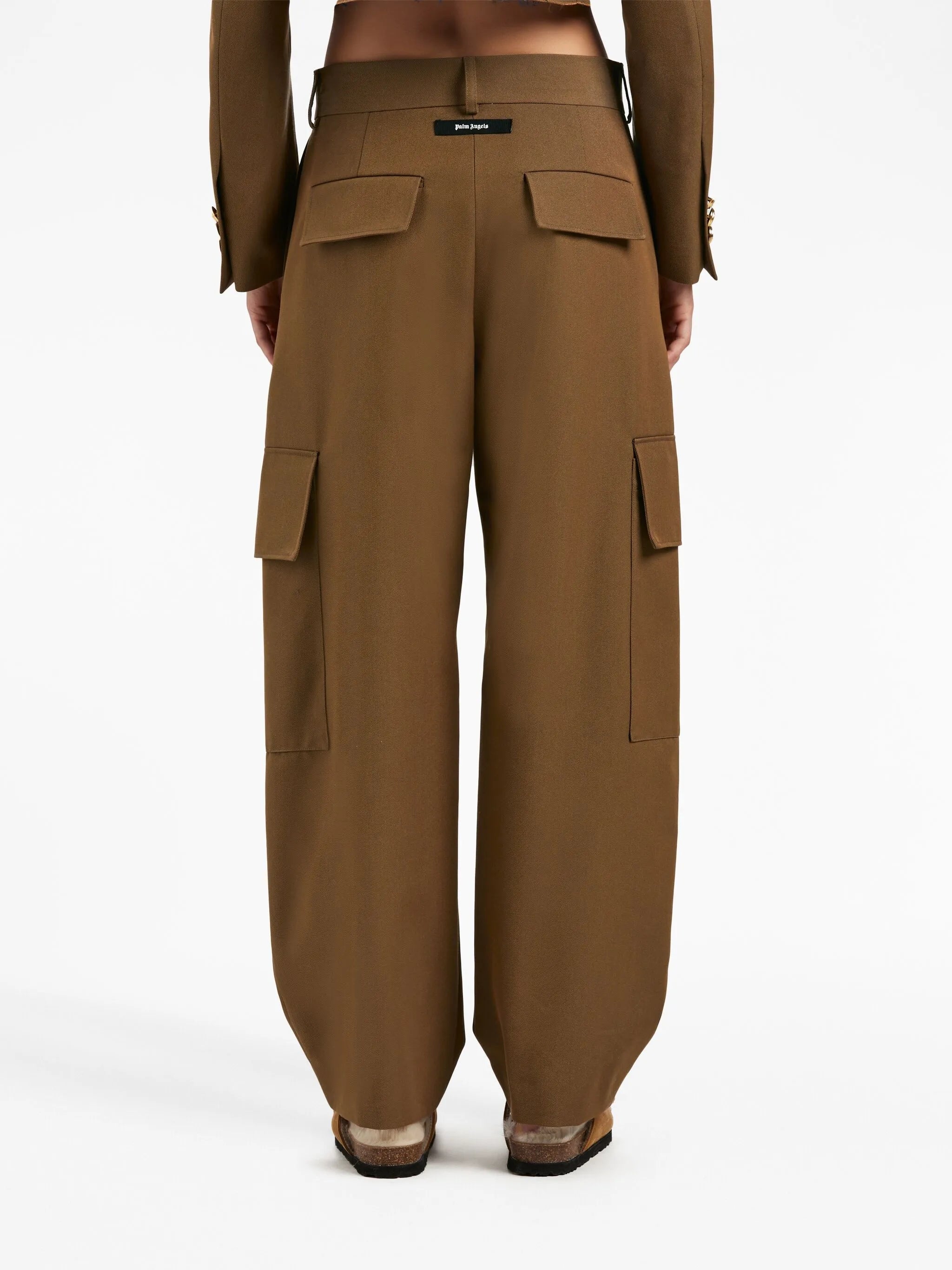 tapered cargo trousers