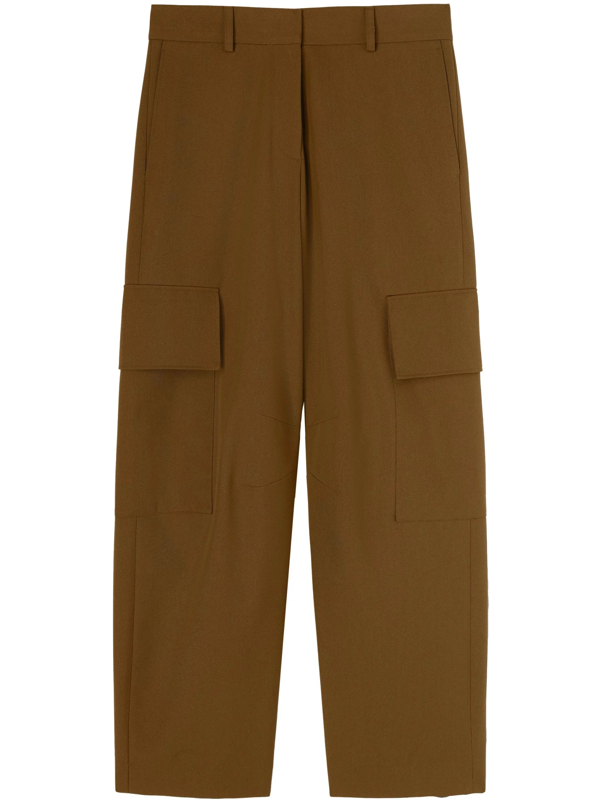 tapered cargo trousers