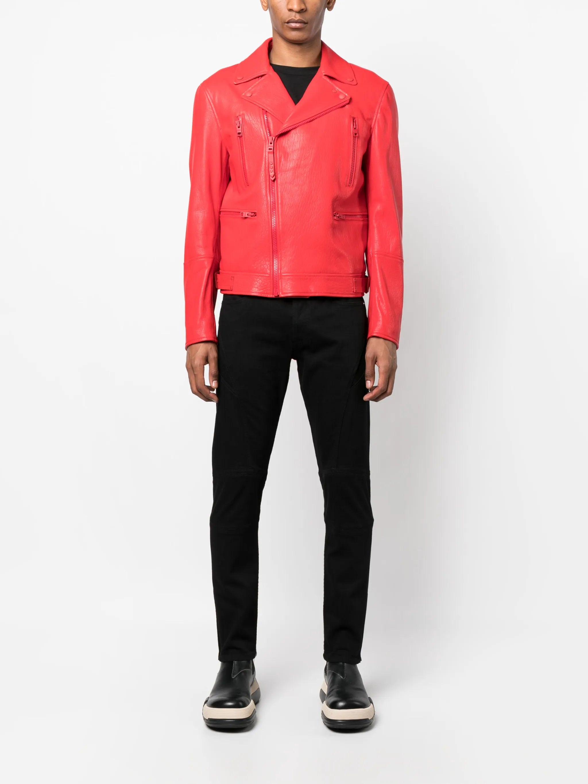 mid-rise skinny jeans
