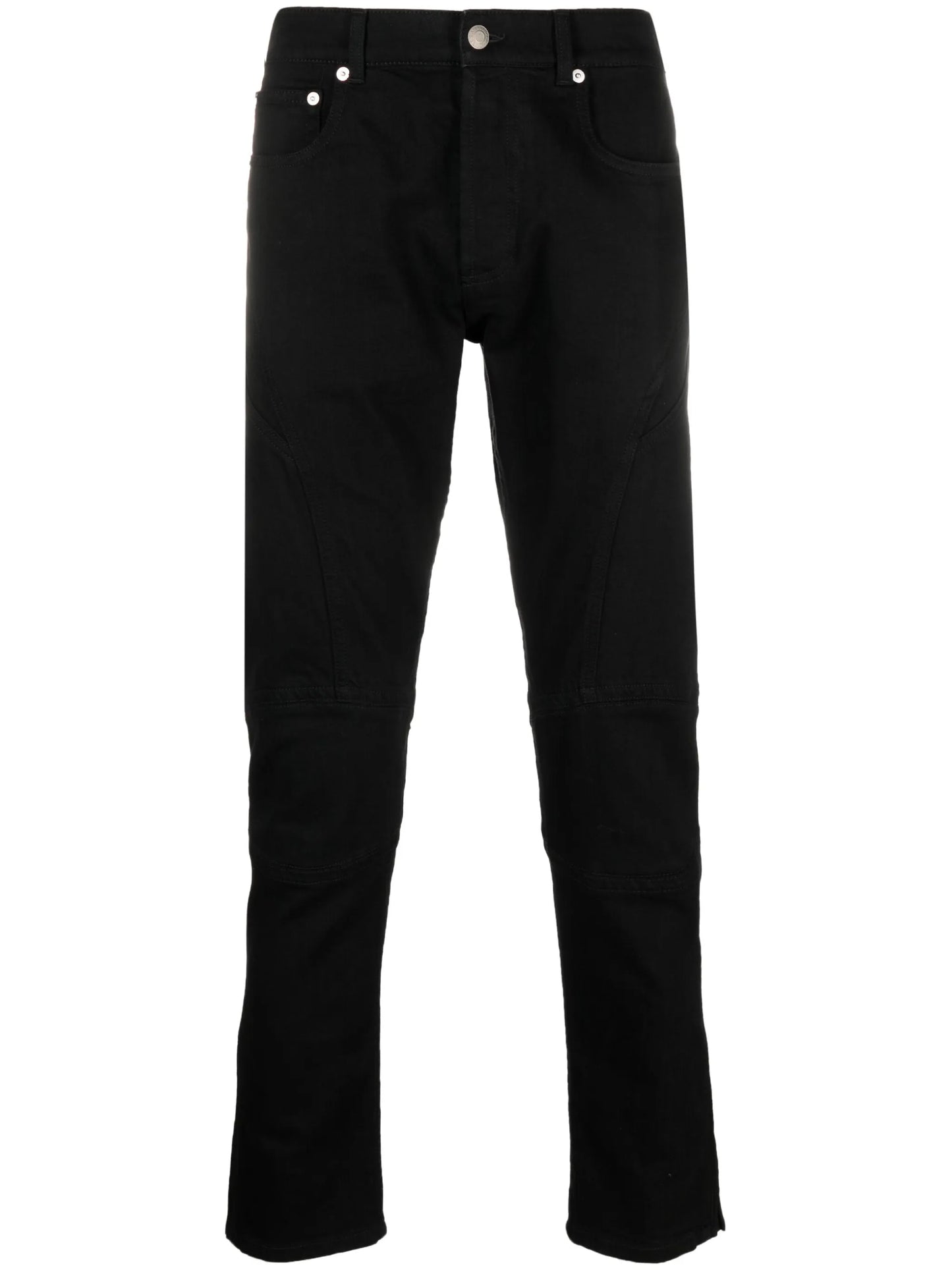 mid-rise skinny jeans