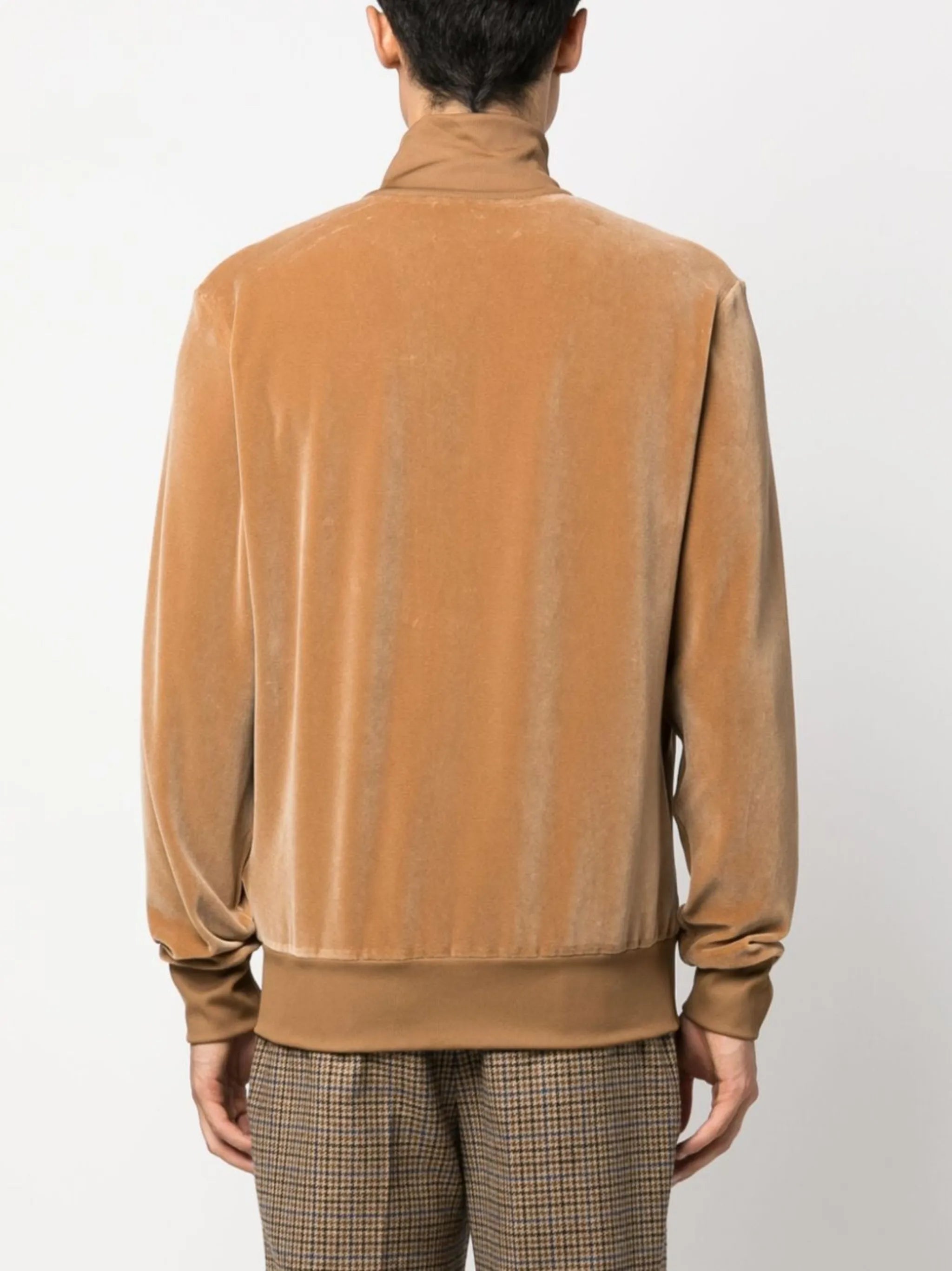 logo-print track jacket