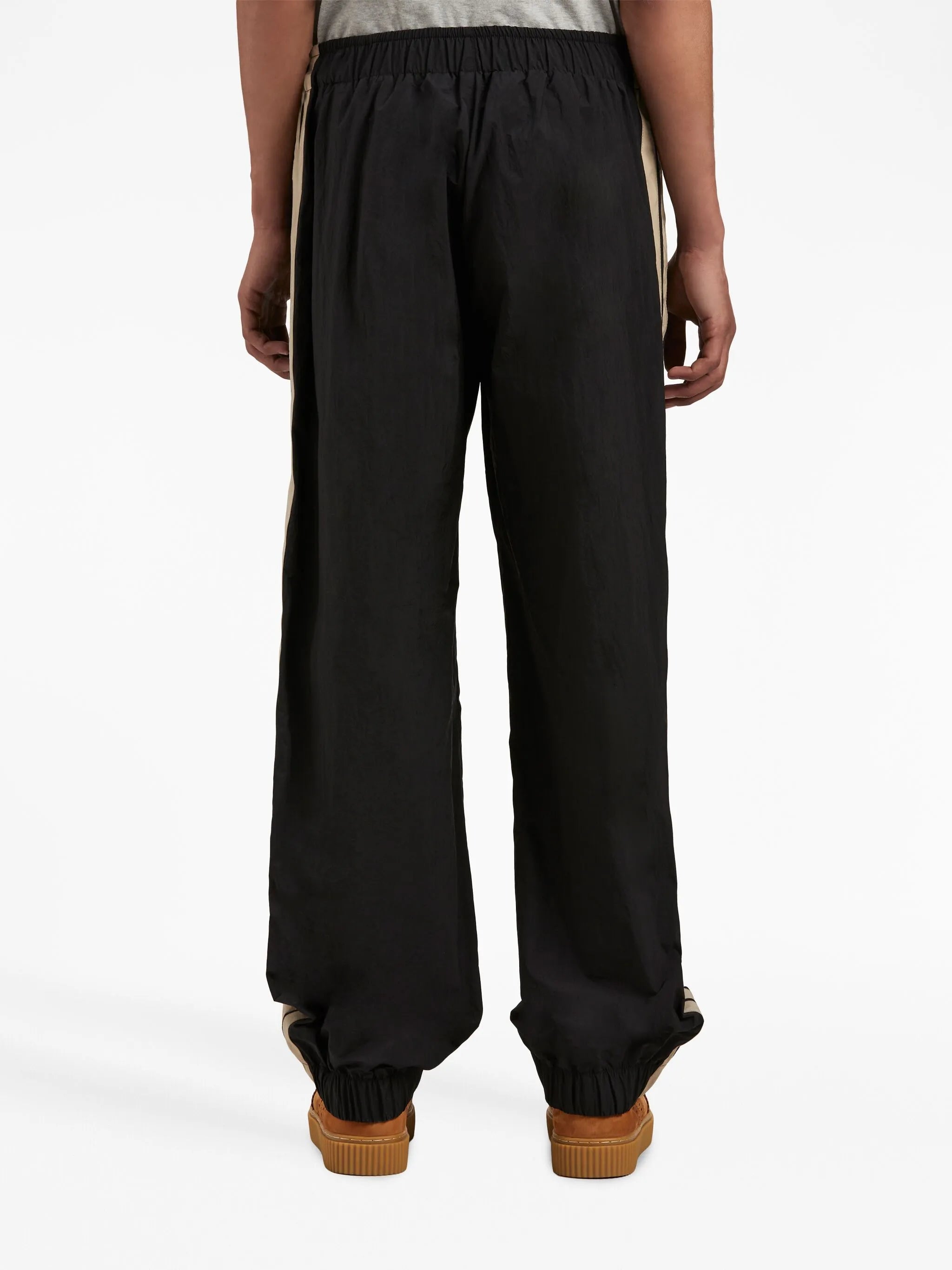 logo-print side-stripe track pants