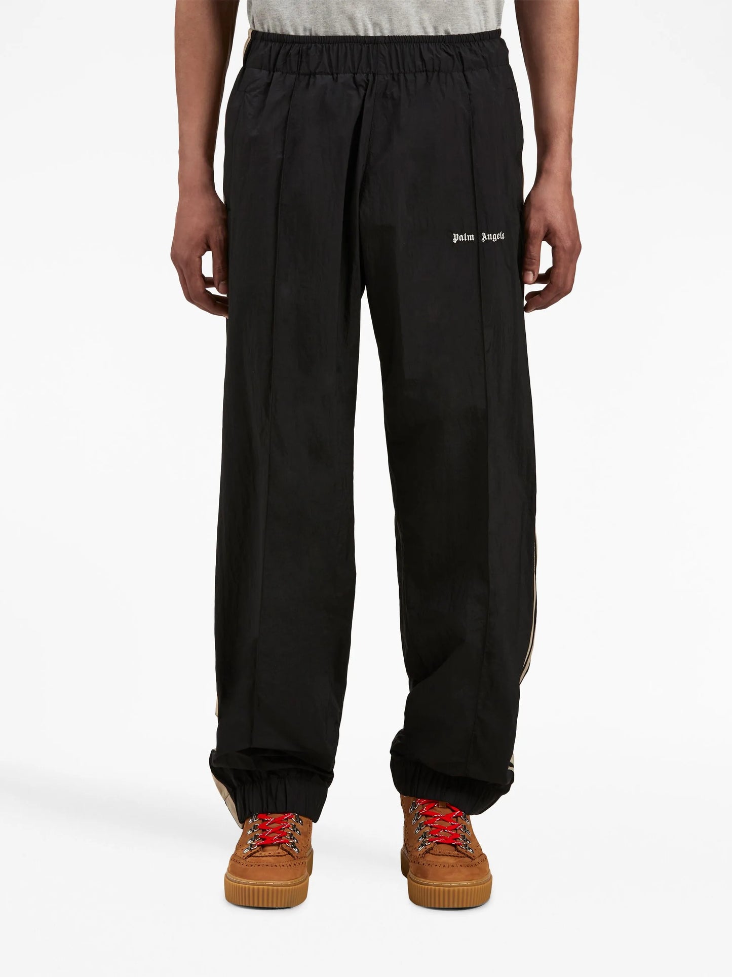 logo-print side-stripe track pants