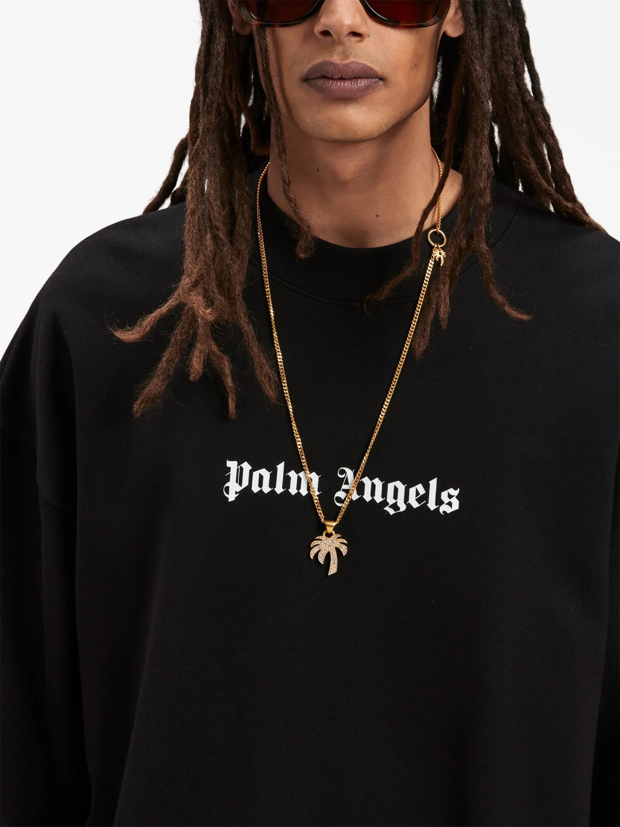 logo-print crew-neck sweatshirt