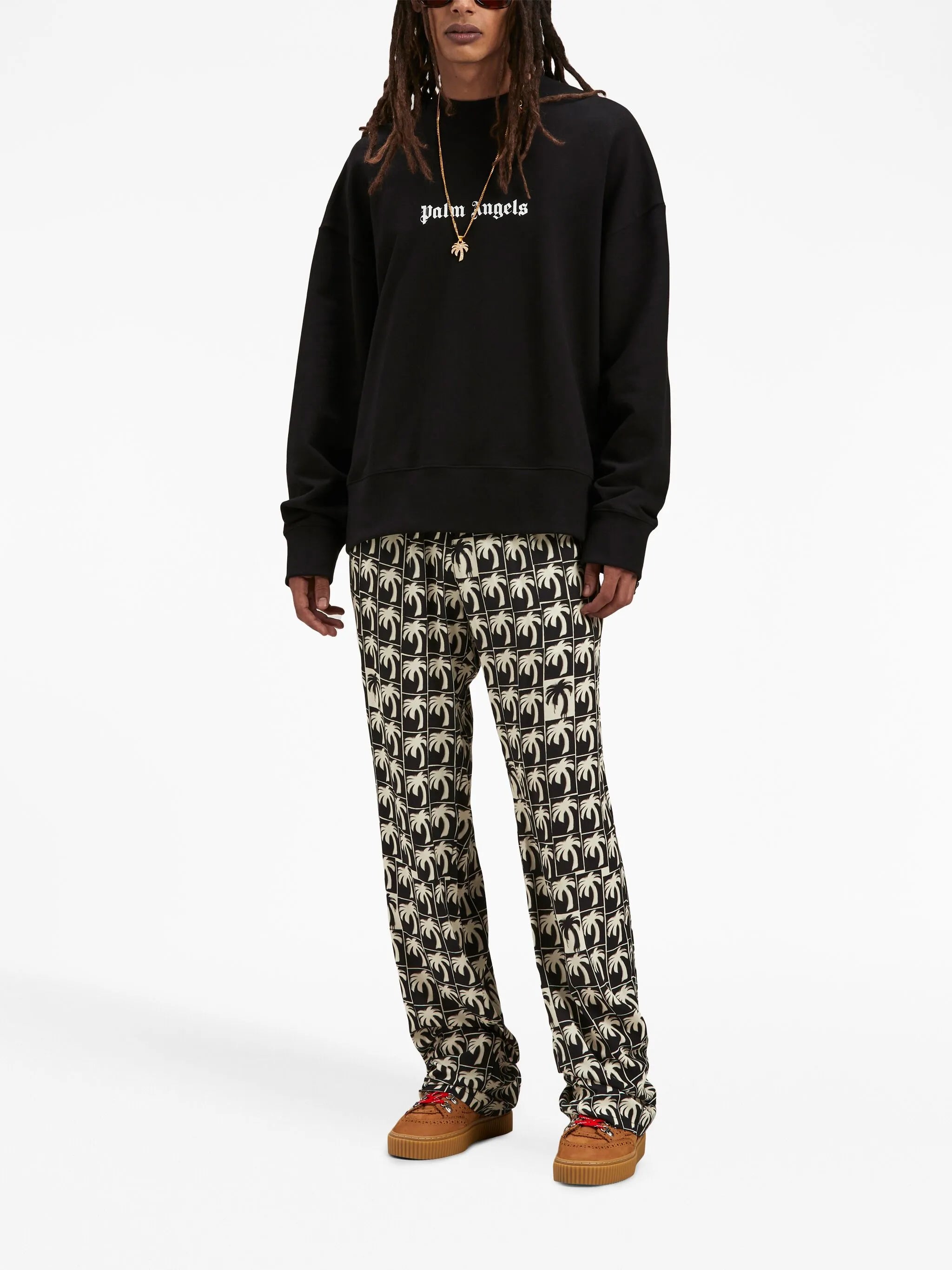 logo-print crew-neck sweatshirt