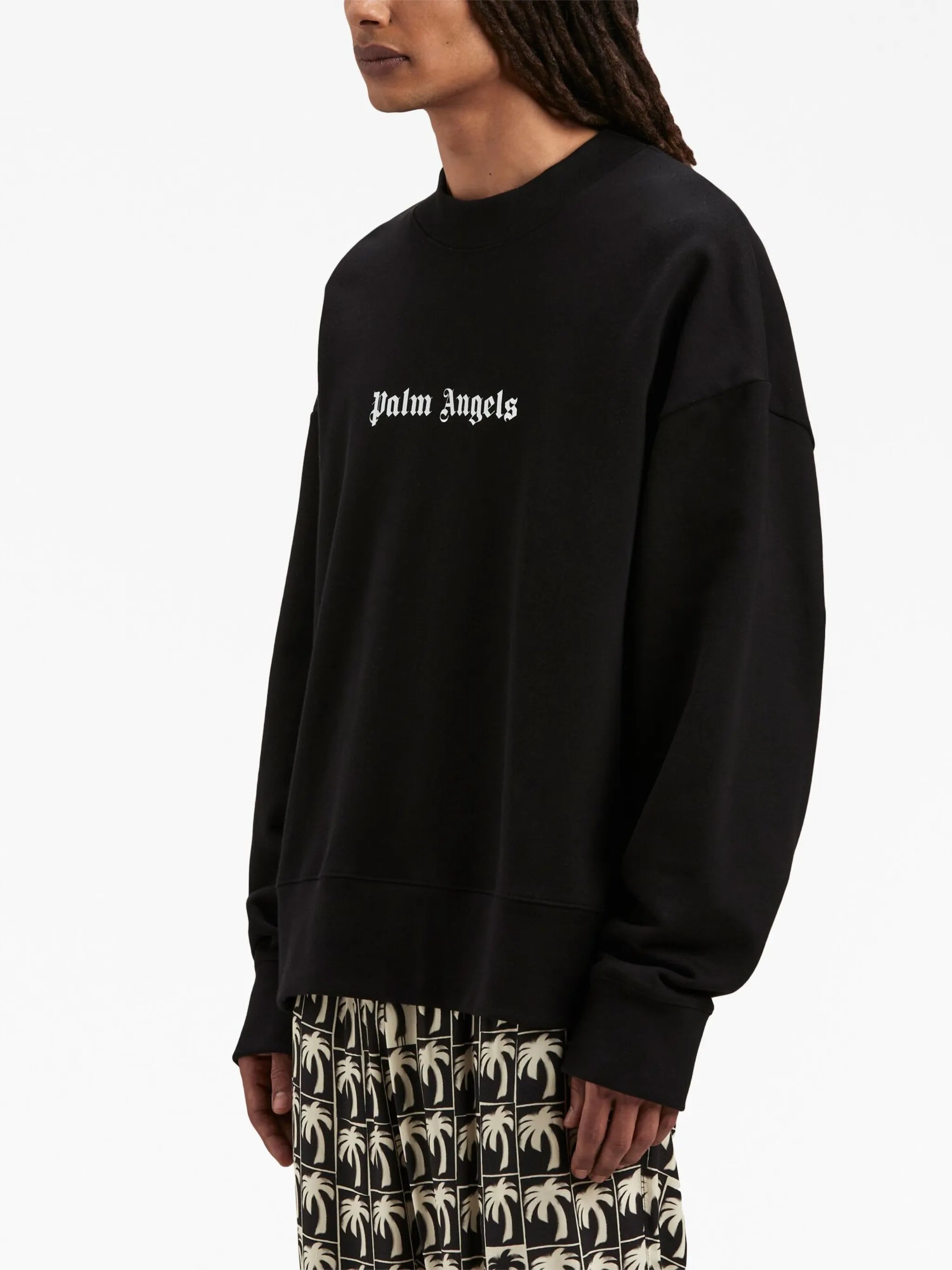 logo-print crew-neck sweatshirt