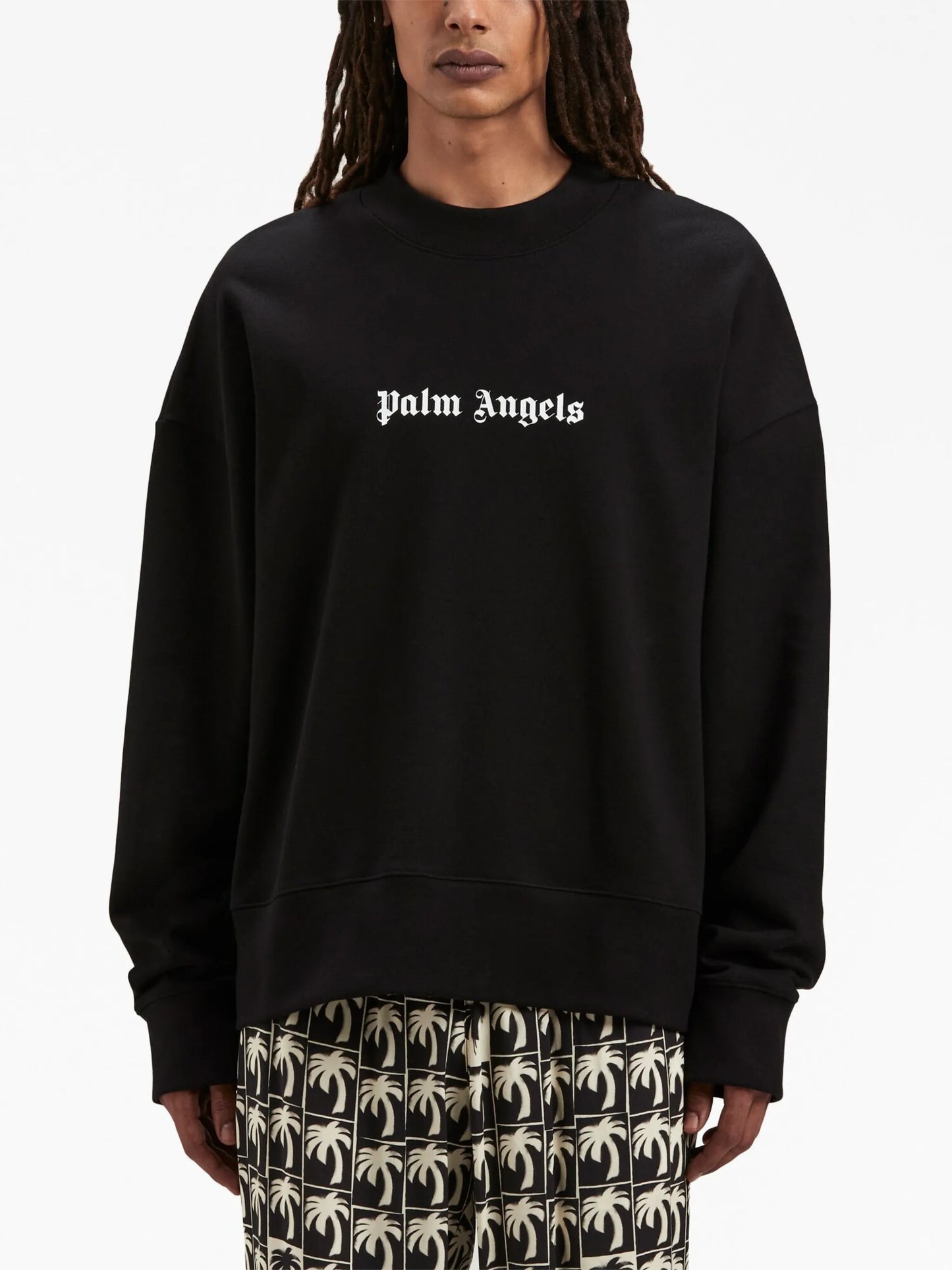 logo-print crew-neck sweatshirt