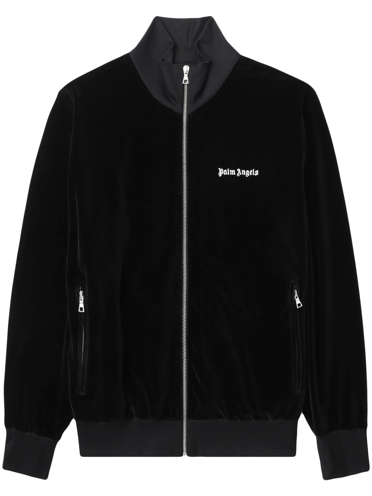 logo-print track jacket