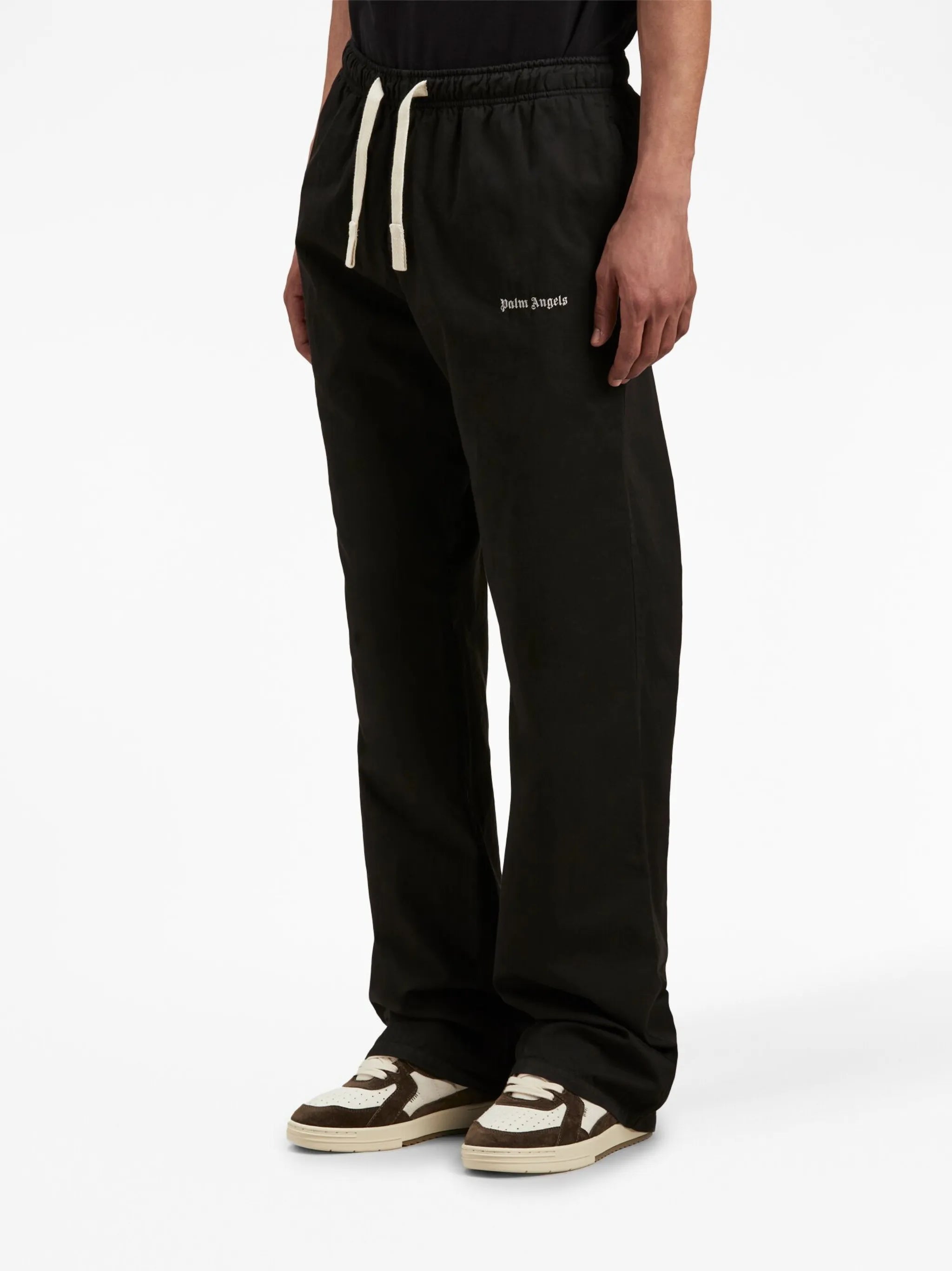 logo-print drawstring track pants